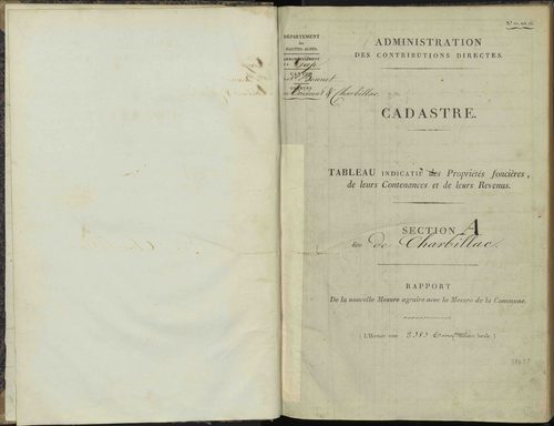 Bénévent-et-Charbillac - 3 P 260/1 - 3 P 260/1 - Section A 