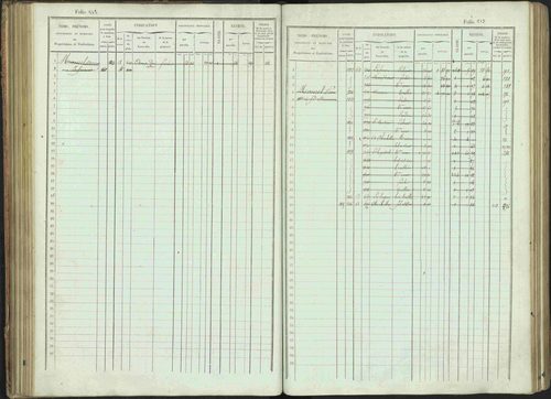 Bénévent-et-Charbillac - 3 P 261/1 - 3 P 261/1 - Matrice, folios 1-648. 