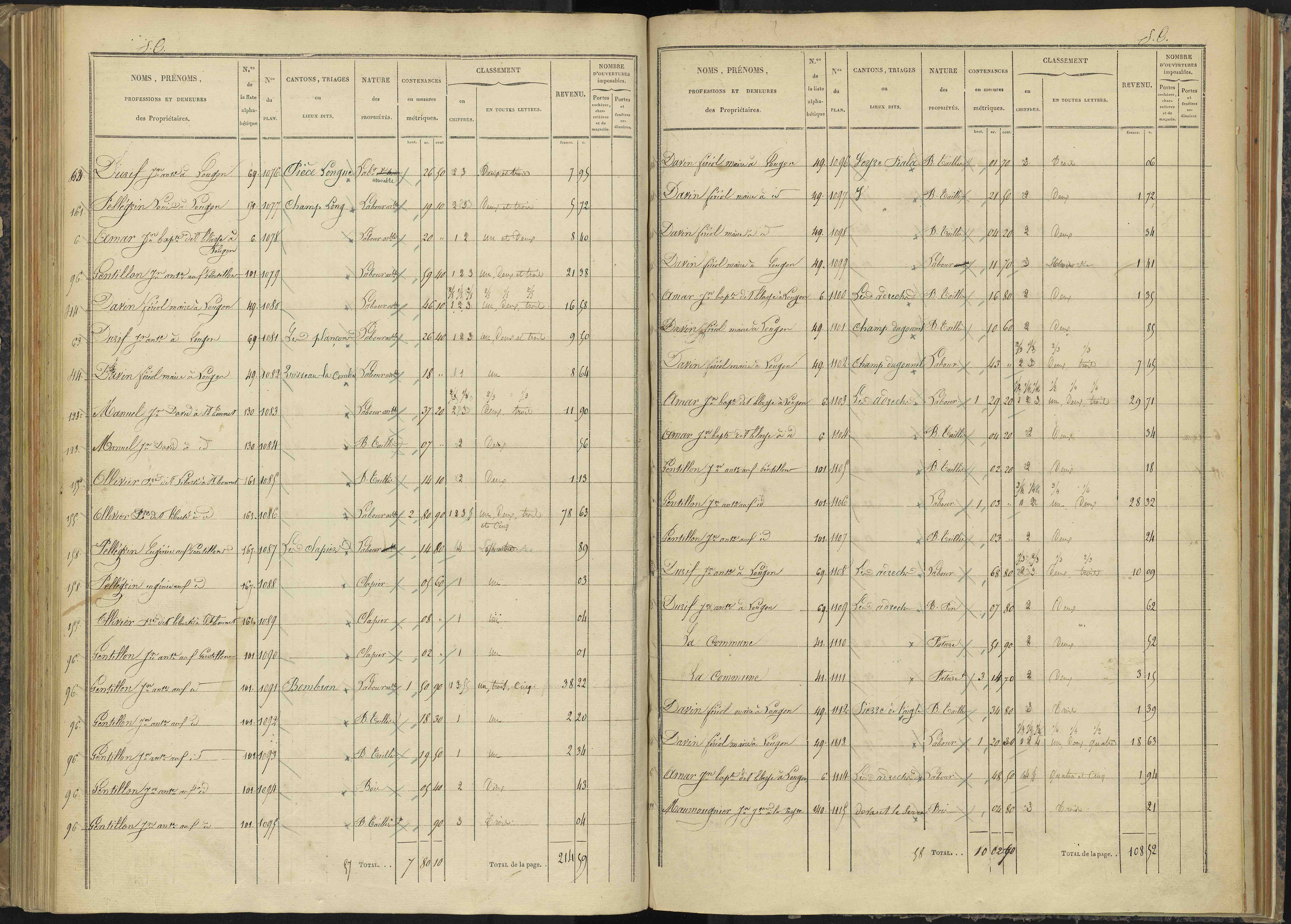 Bénévent-et-Charbillac - 3 P 260/3 - 3 P 260/3 - Section C