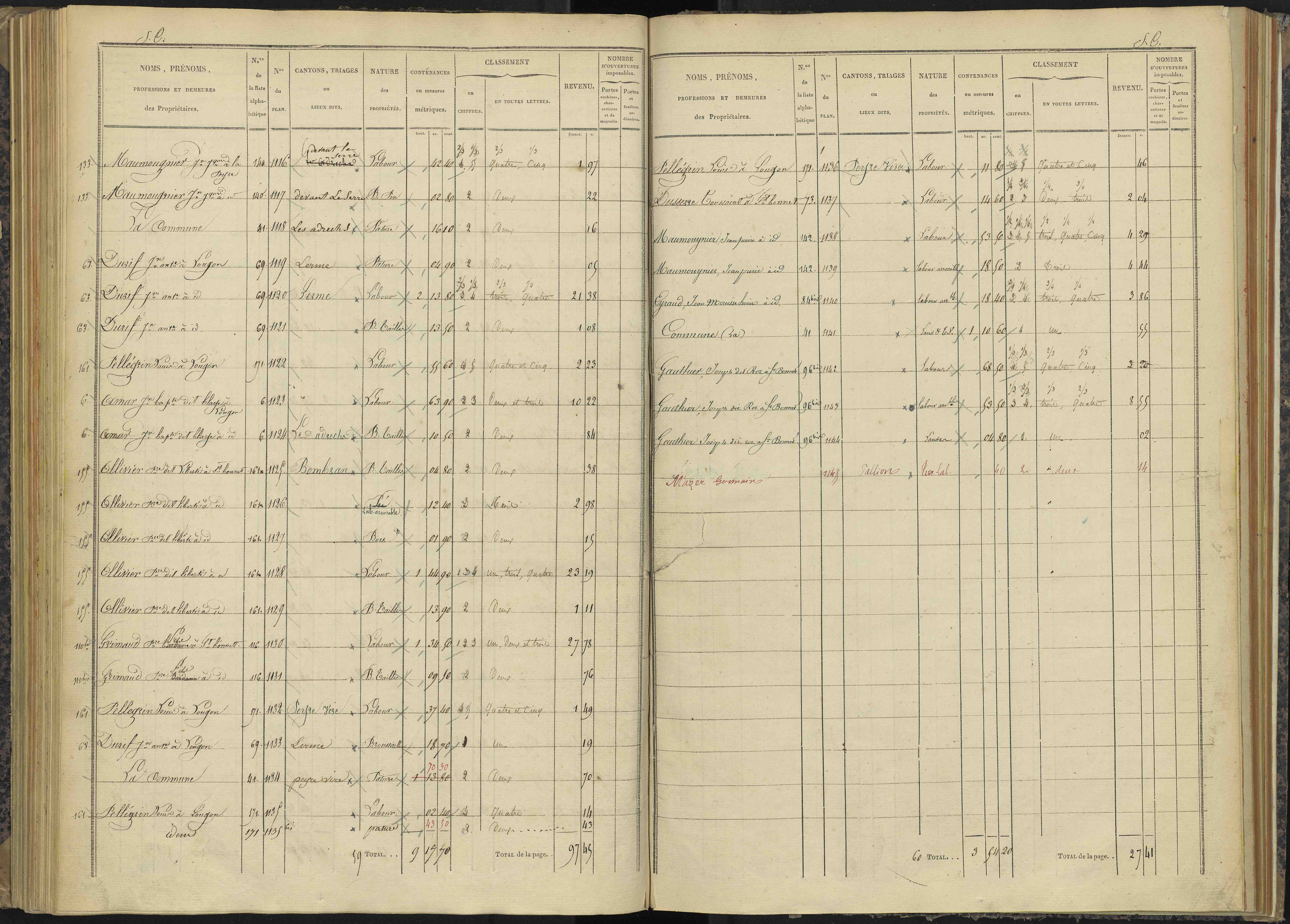 Bénévent-et-Charbillac - 3 P 260/3 - 3 P 260/3 - Section C