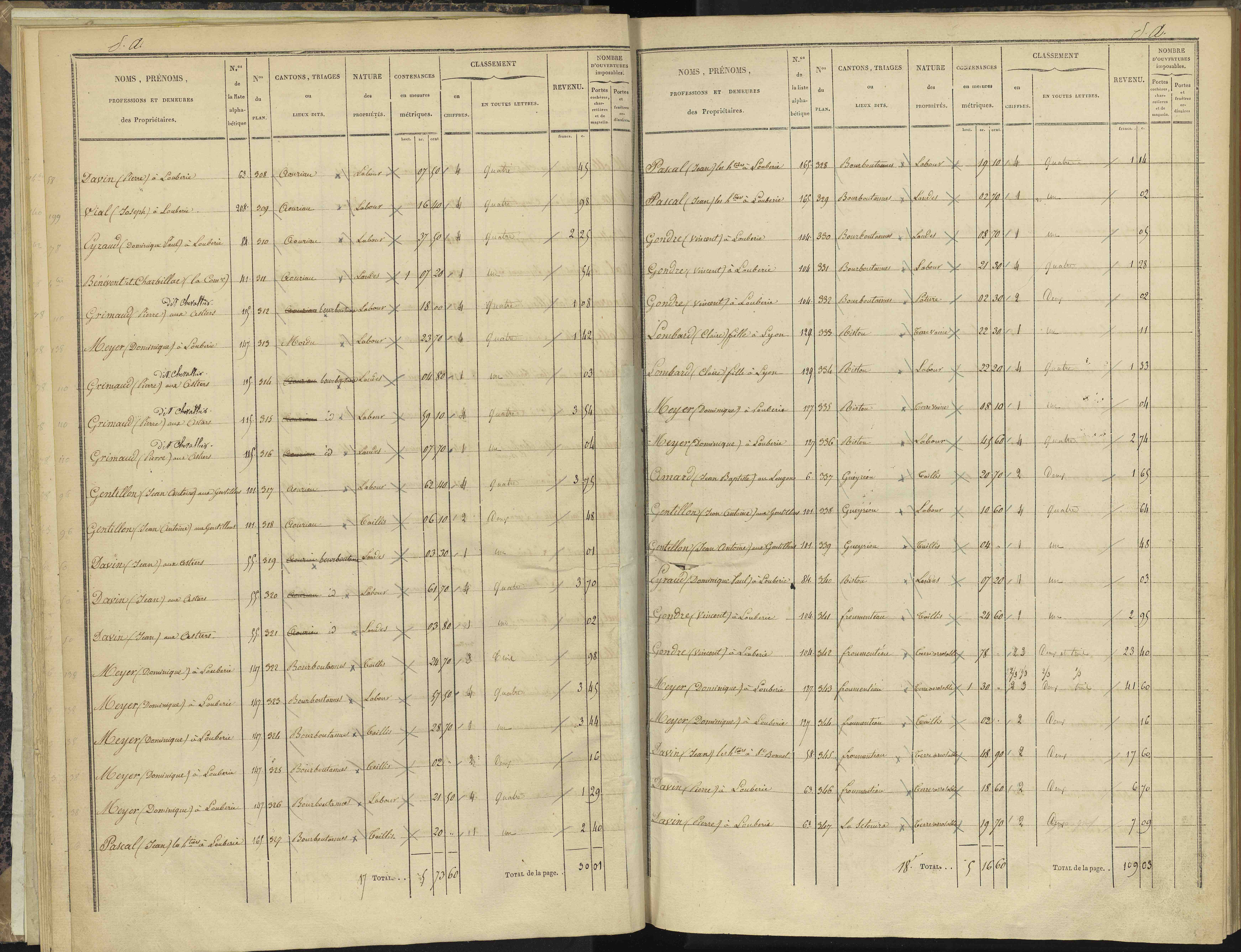 Bénévent-et-Charbillac - 3 P 260/1 - 3 P 260/1 - Section A