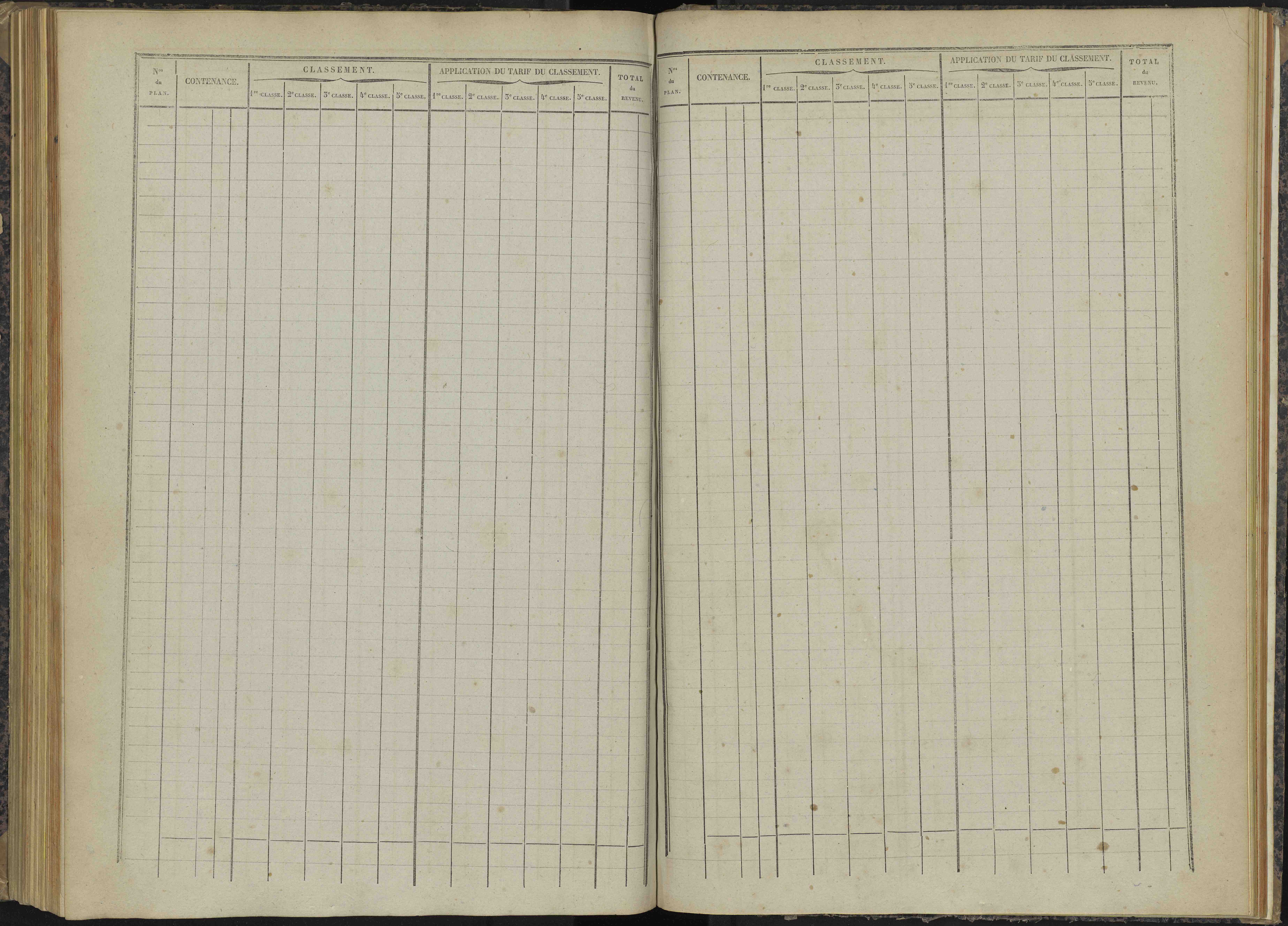 Bénévent-et-Charbillac - 3 P 260/4 - 3 P 260/4 - Relevé des numéros de même nature : section A