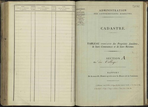 Le Bersac - 3 P 267/3 - 3 P 267/3 - État de section. 