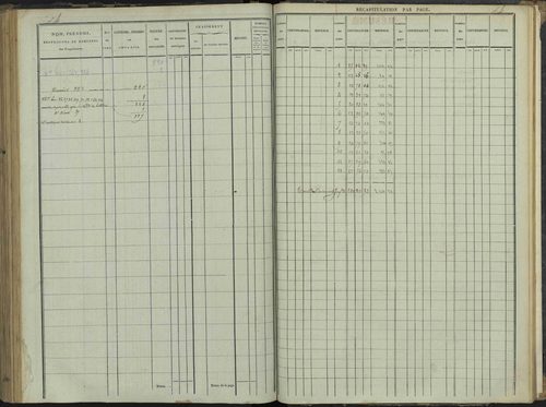Le Bersac - 3 P 267/3 - 3 P 267/3 - État de section. 