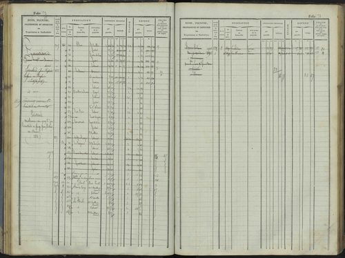Le Bersac - 3 P 267/1 - 3 P 267/1 - Matrice foncière. 