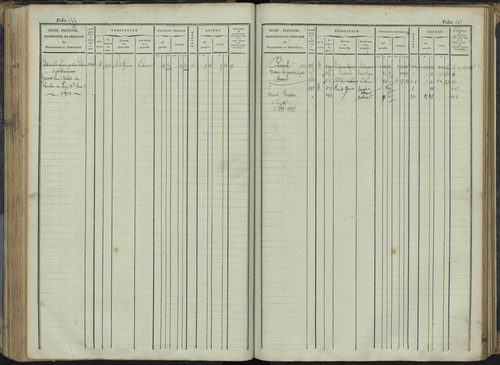Le Bersac - 3 P 267/1 - 3 P 267/1 - Matrice foncière. 