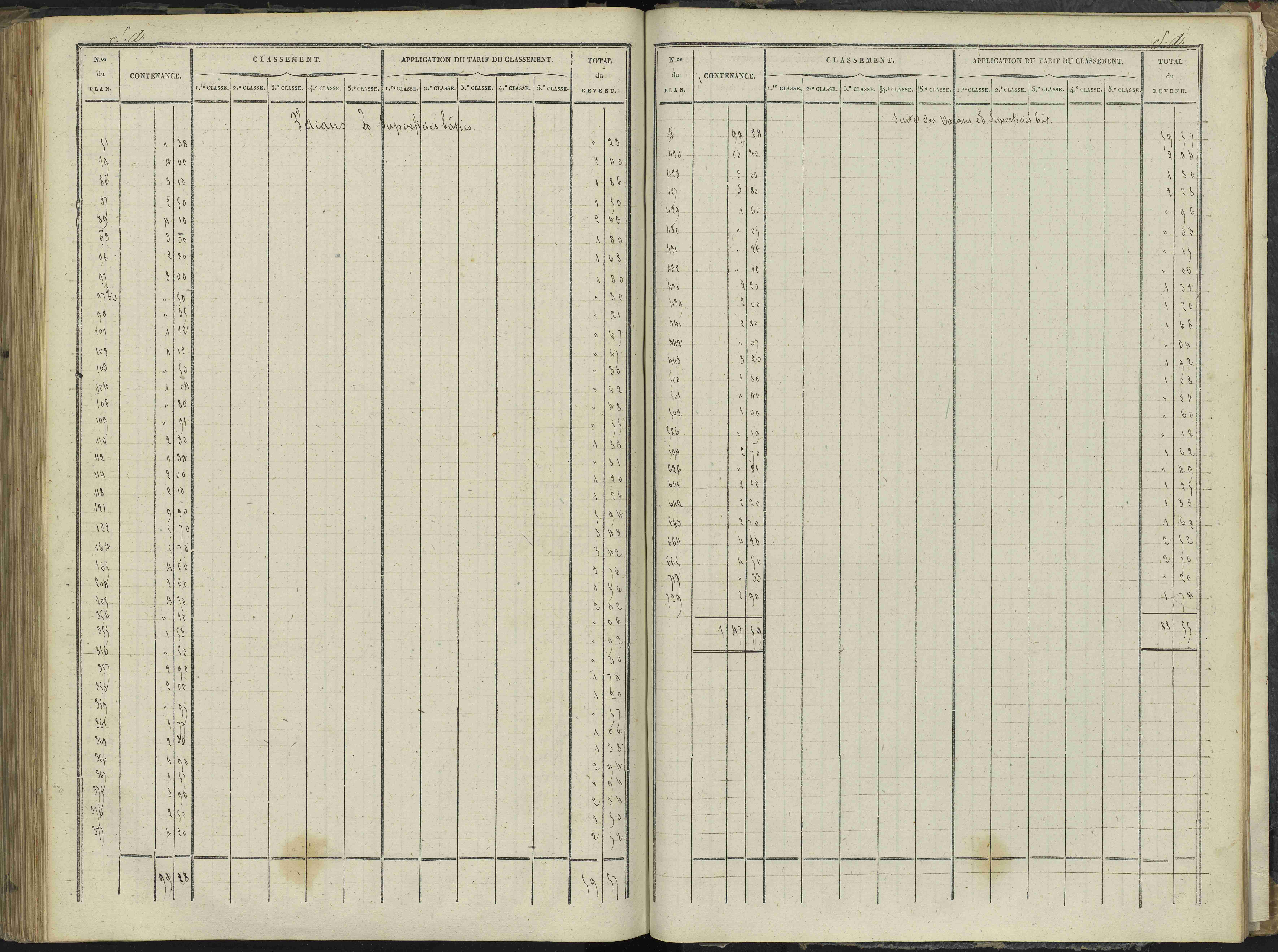 Le Bersac - 3 P 267/3 - 3 P 267/3 - État de section.