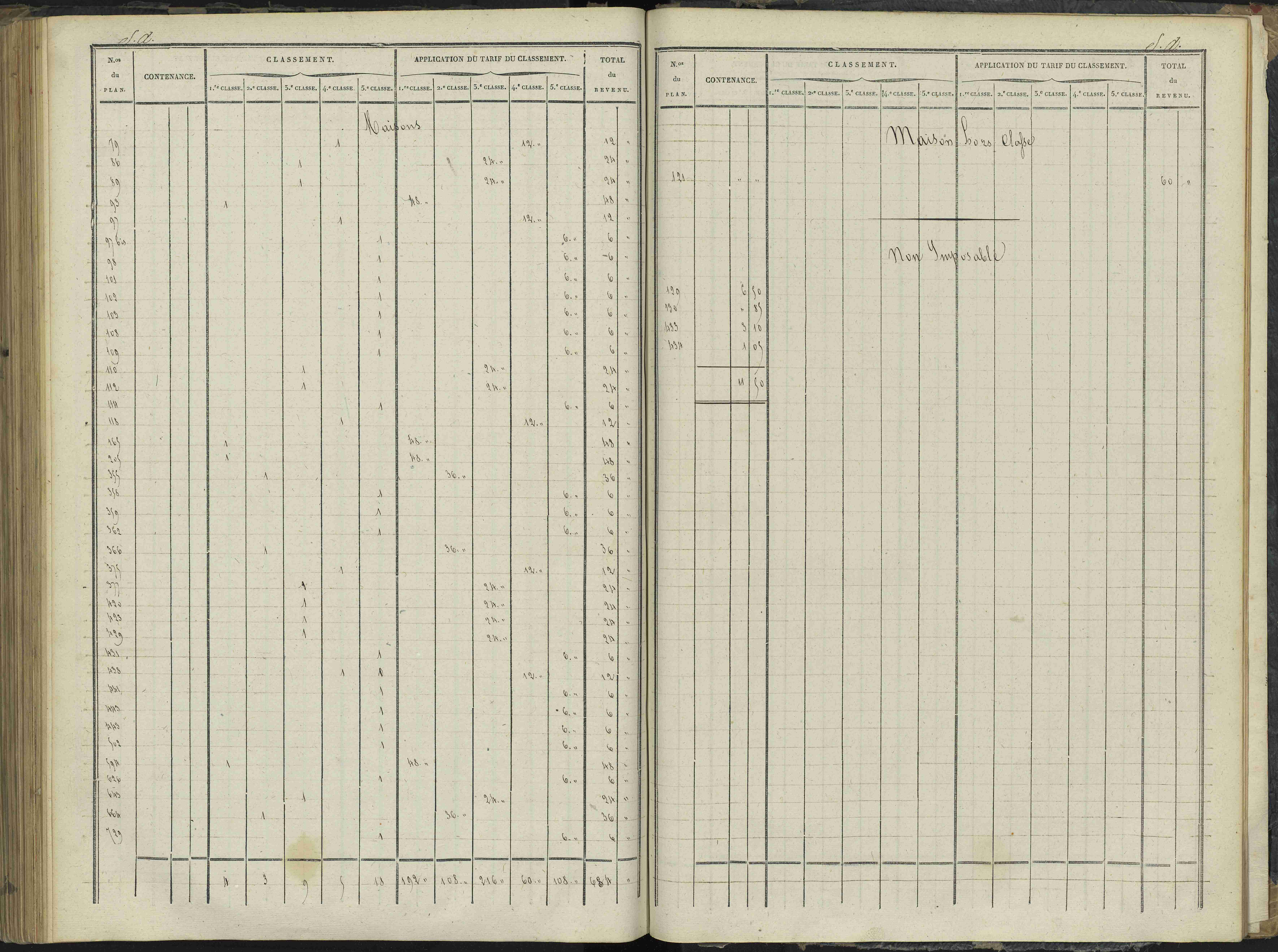 Le Bersac - 3 P 267/3 - 3 P 267/3 - État de section.