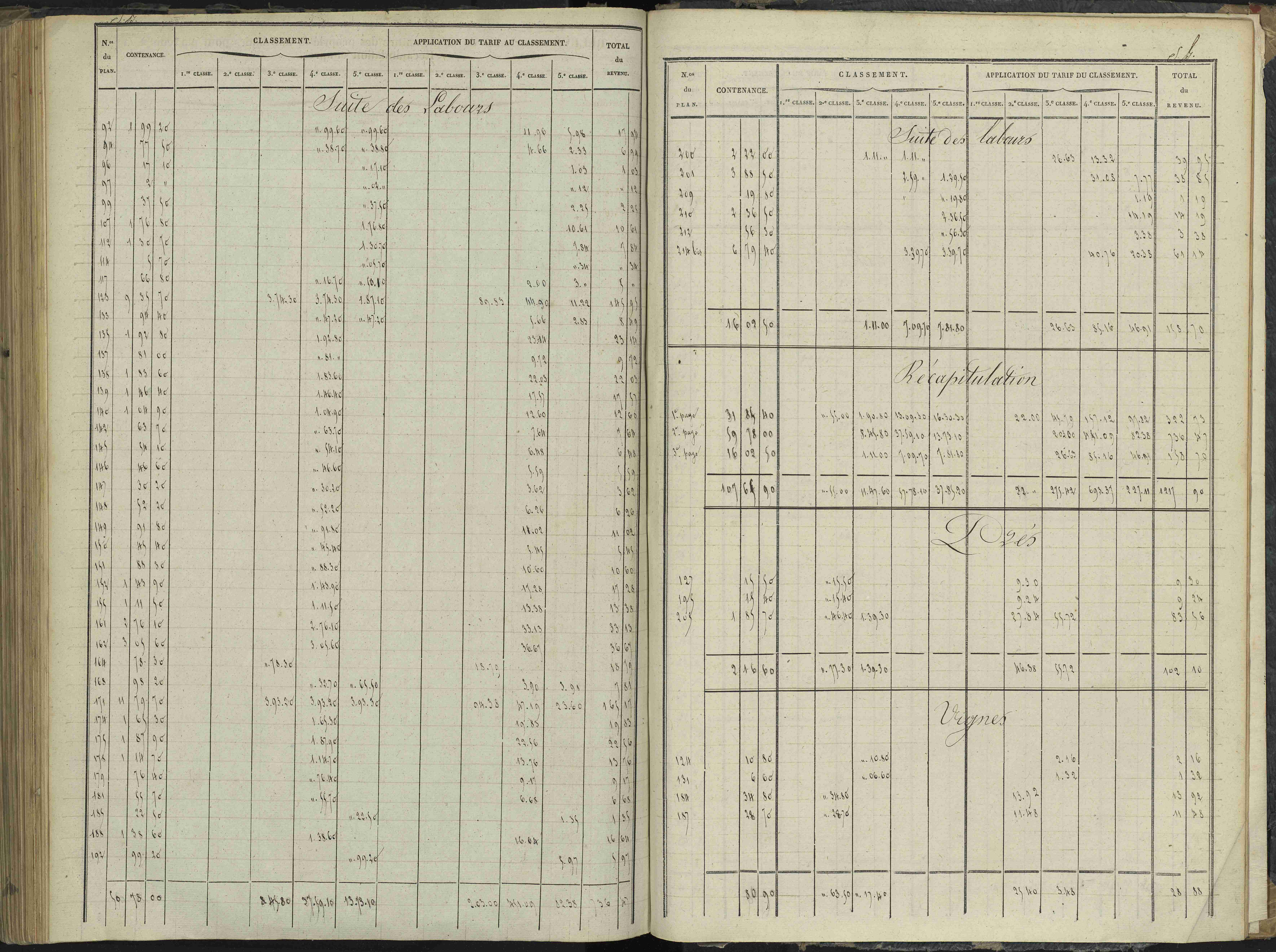 Le Bersac - 3 P 267/3 - 3 P 267/3 - État de section.