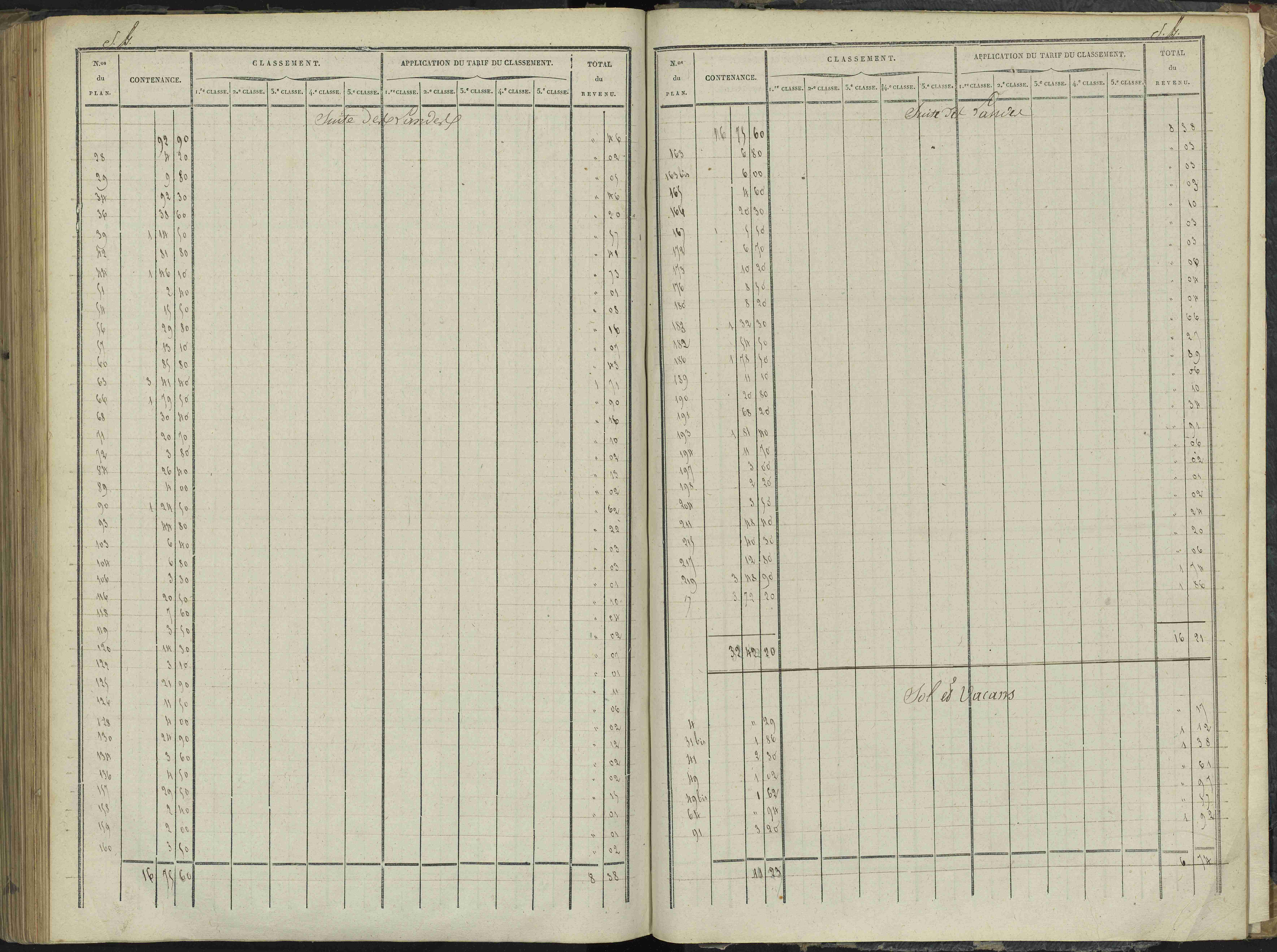 Le Bersac - 3 P 267/3 - 3 P 267/3 - État de section.