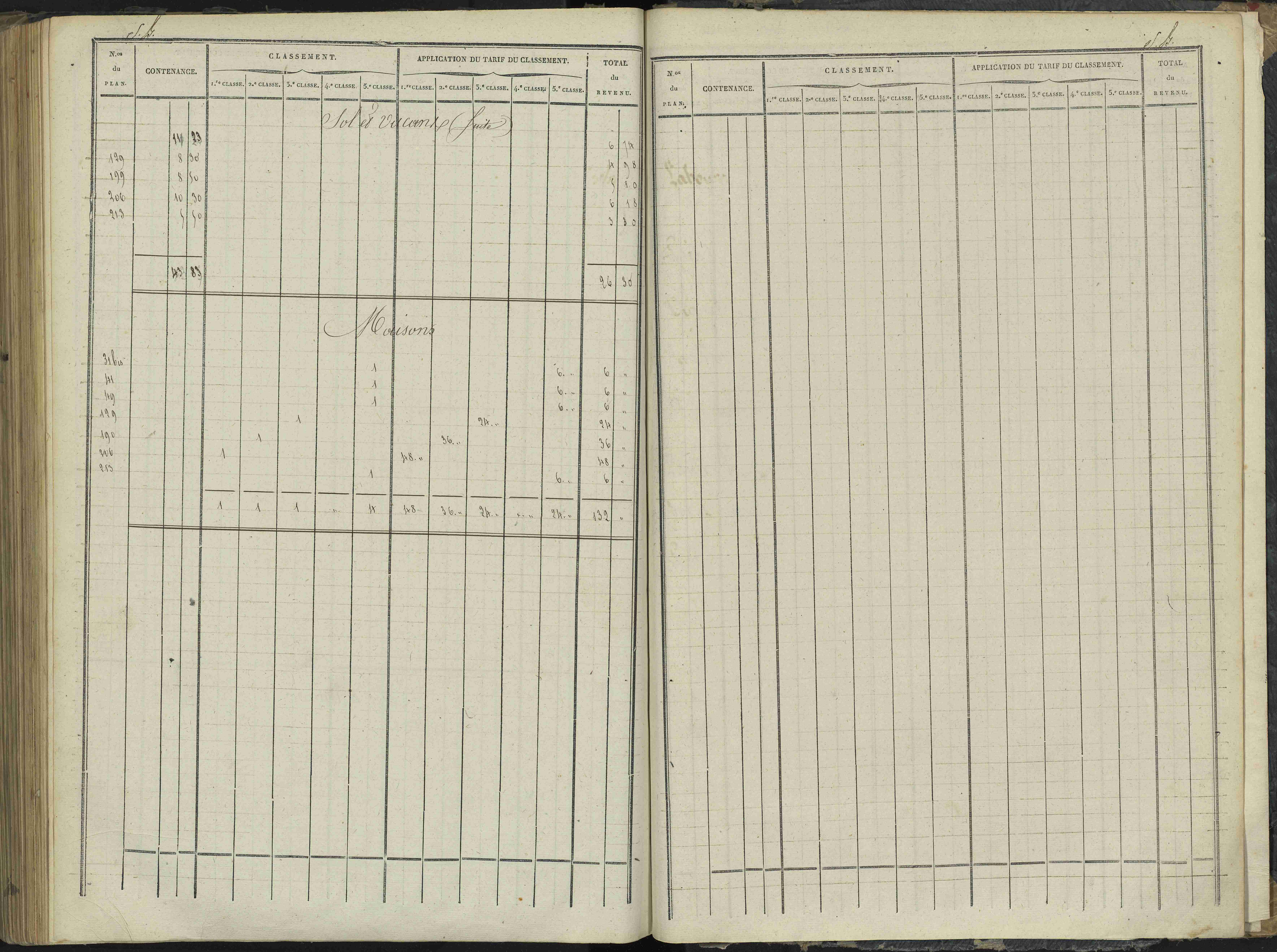 Le Bersac - 3 P 267/3 - 3 P 267/3 - État de section.