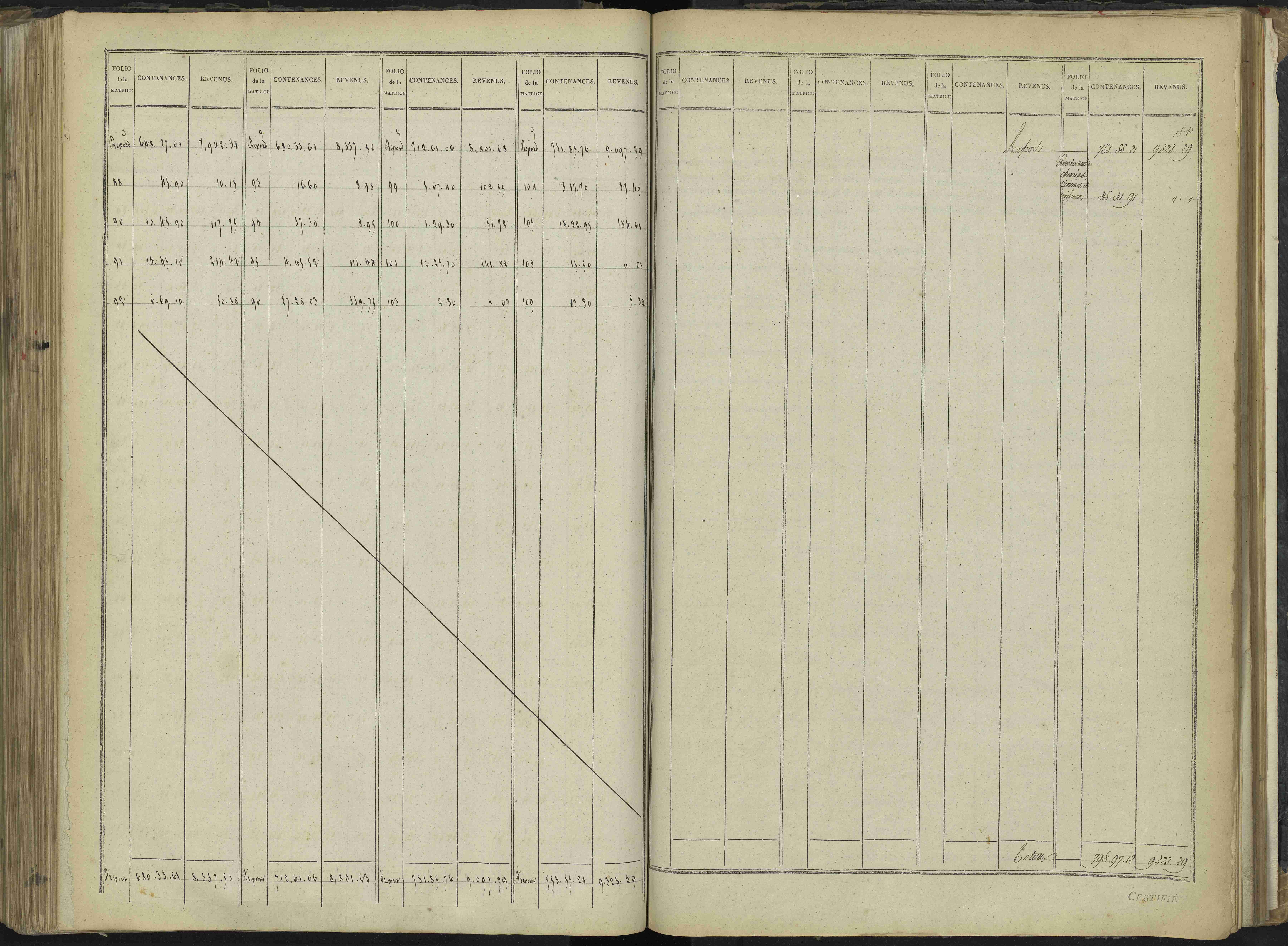 Le Bersac - 3 P 267/1 - 3 P 267/1 - Matrice foncière.