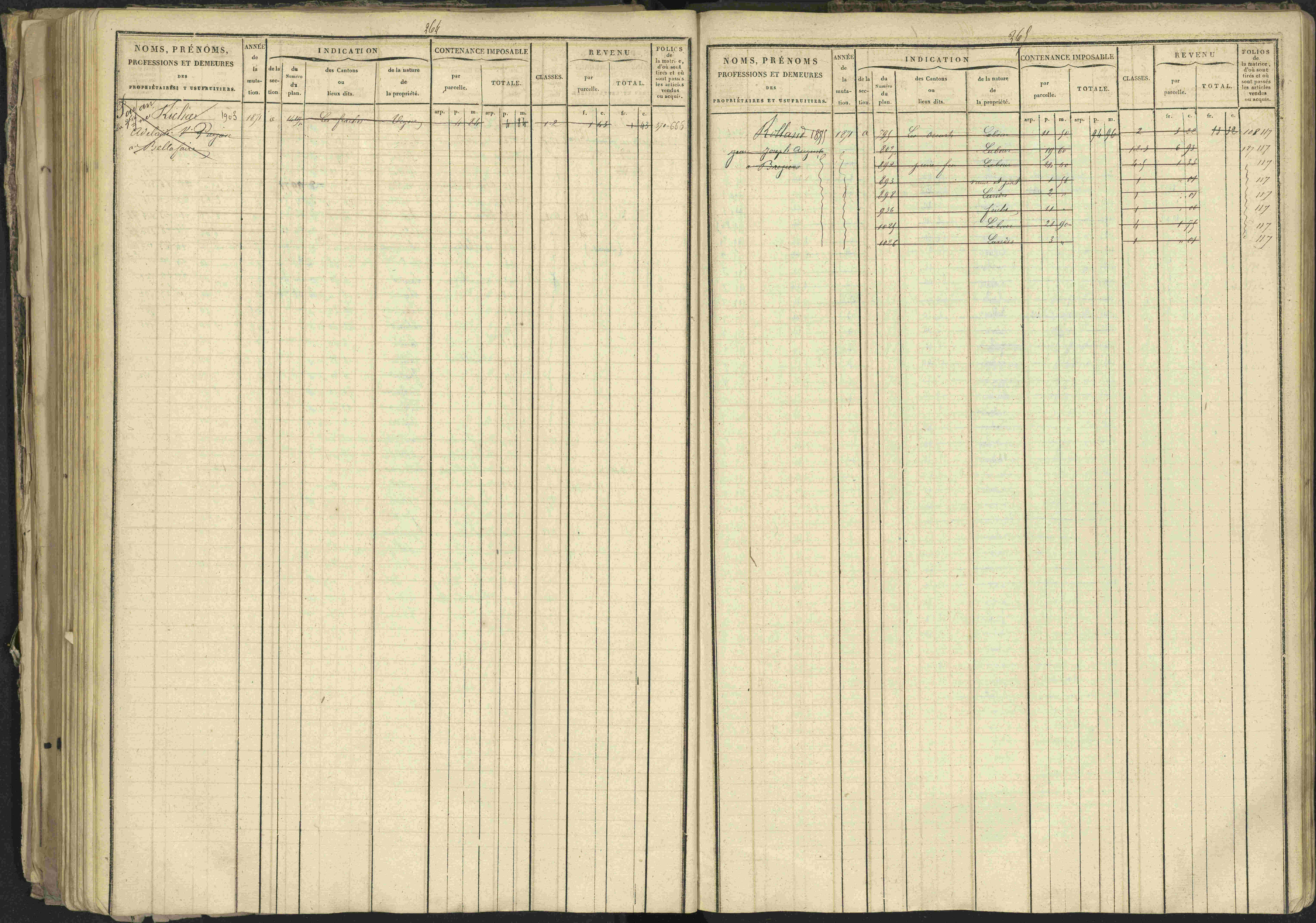 Bréziers - 3 P 273/2 - 3 P 273/2 - Matrice, folios 1-640. 