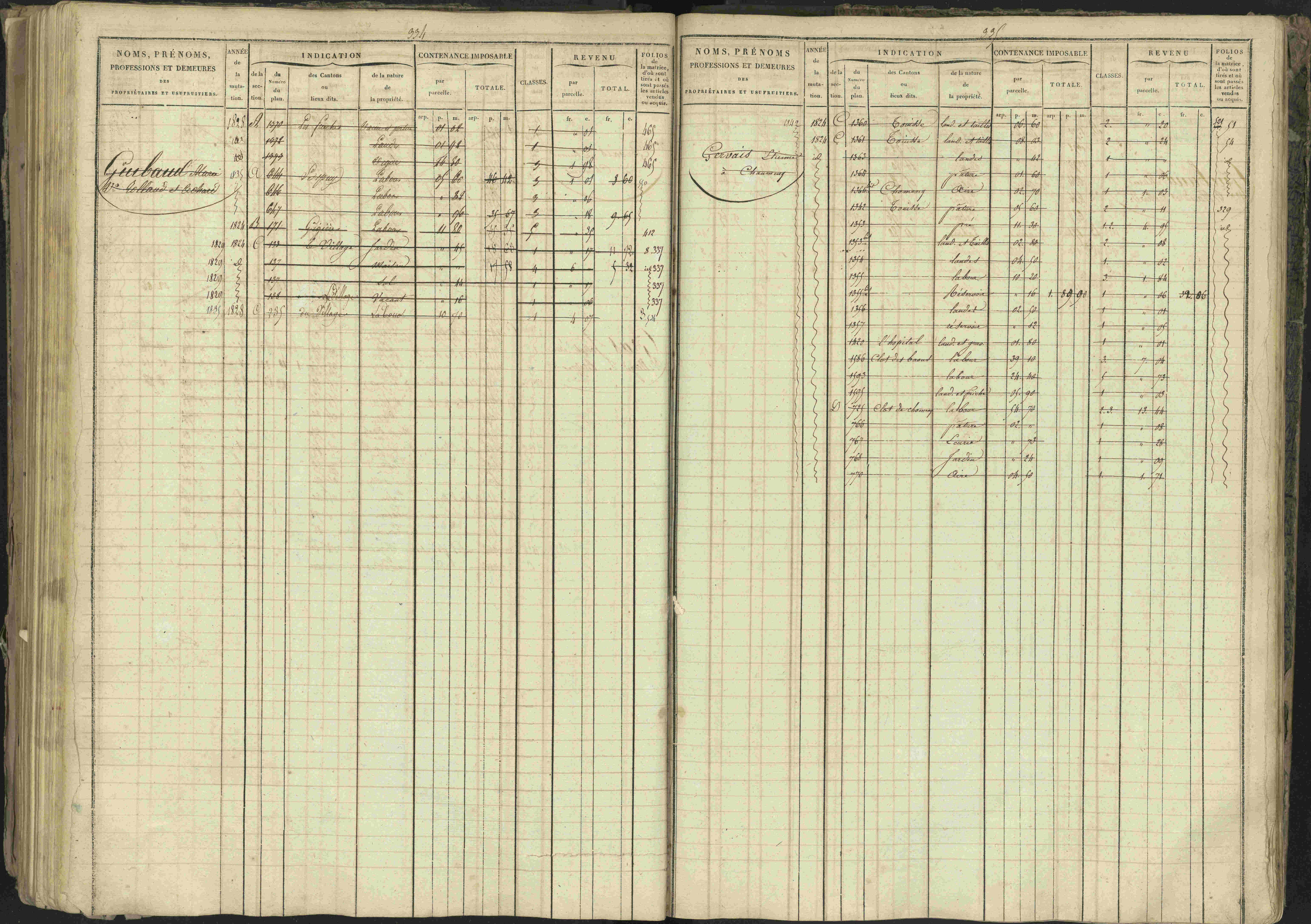 Bréziers - 3 P 273/2 - 3 P 273/2 - Matrice, folios 1-640. 