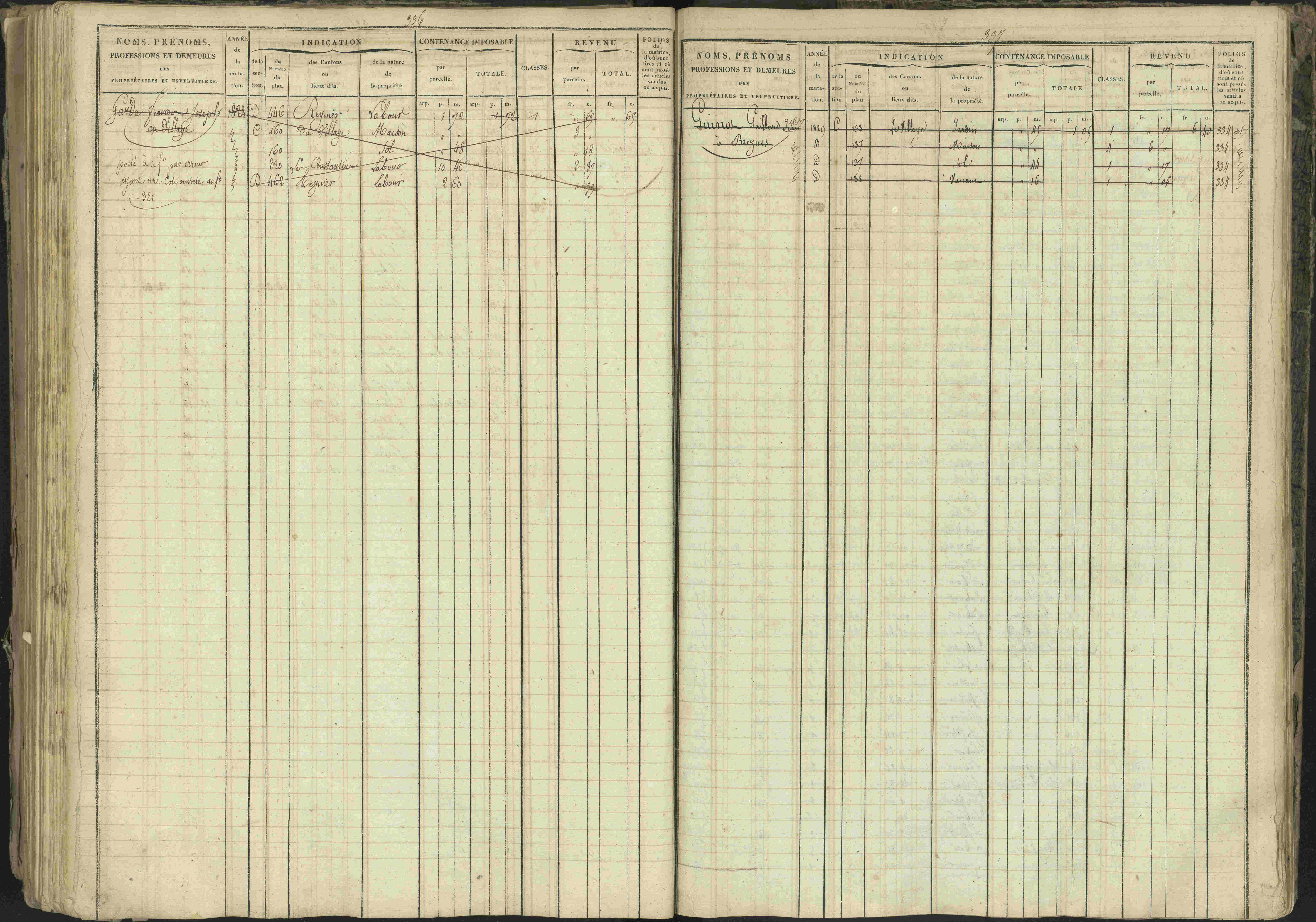 Bréziers - 3 P 273/2 - 3 P 273/2 - Matrice, folios 1-640. 