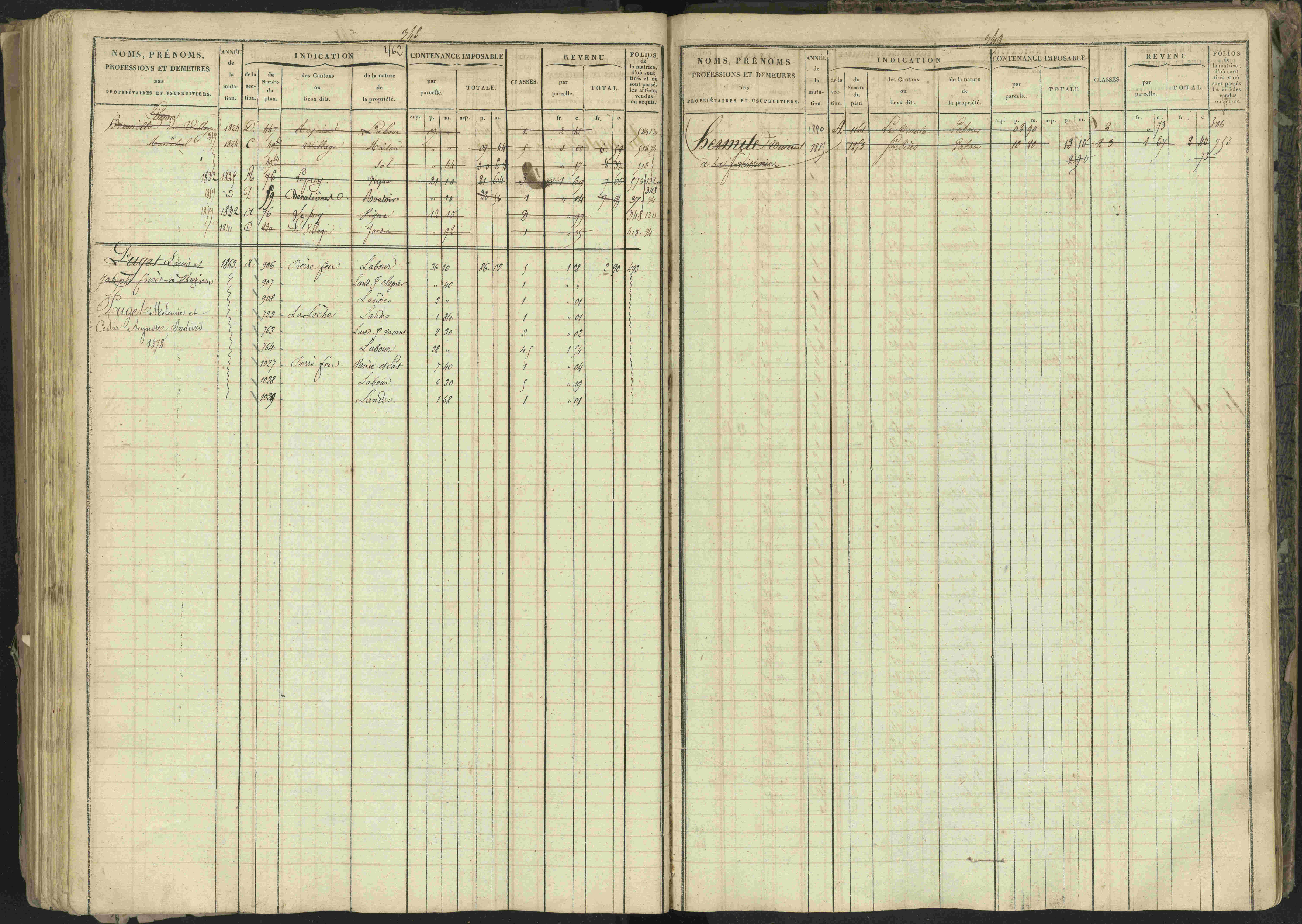 Bréziers - 3 P 273/2 - 3 P 273/2 - Matrice, folios 1-640. 