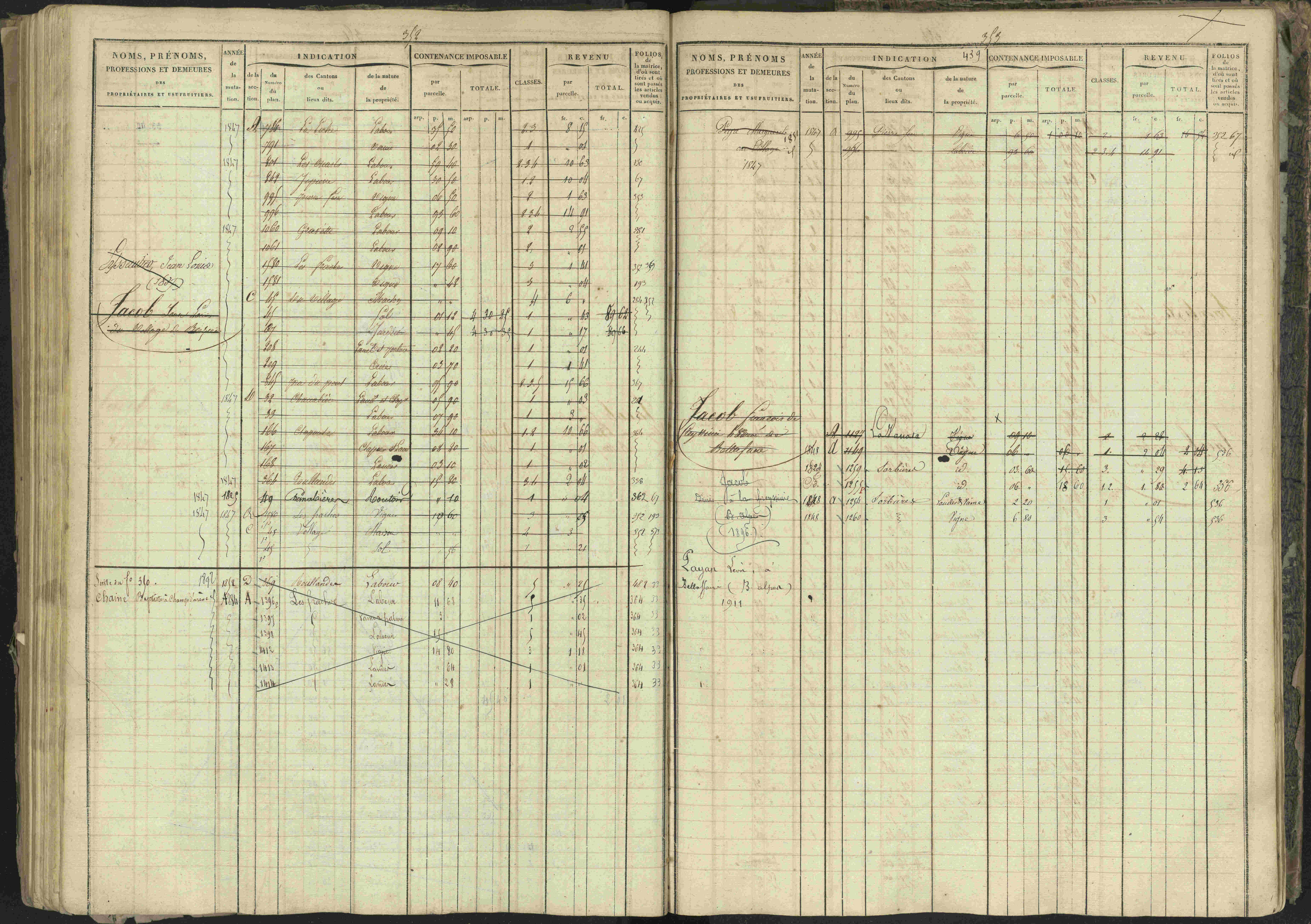 Bréziers - 3 P 273/2 - 3 P 273/2 - Matrice, folios 1-640. 