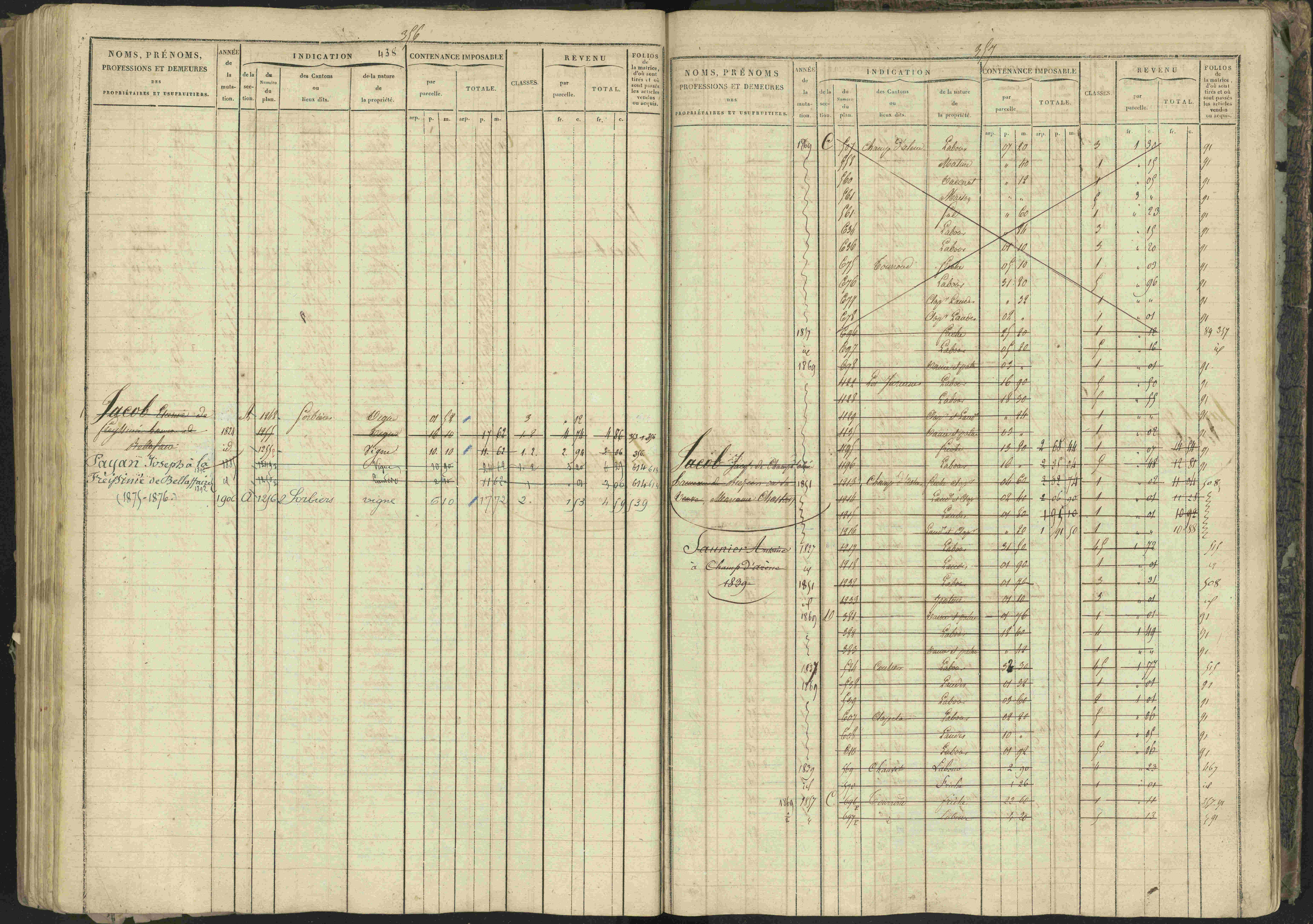 Bréziers - 3 P 273/2 - 3 P 273/2 - Matrice, folios 1-640. 