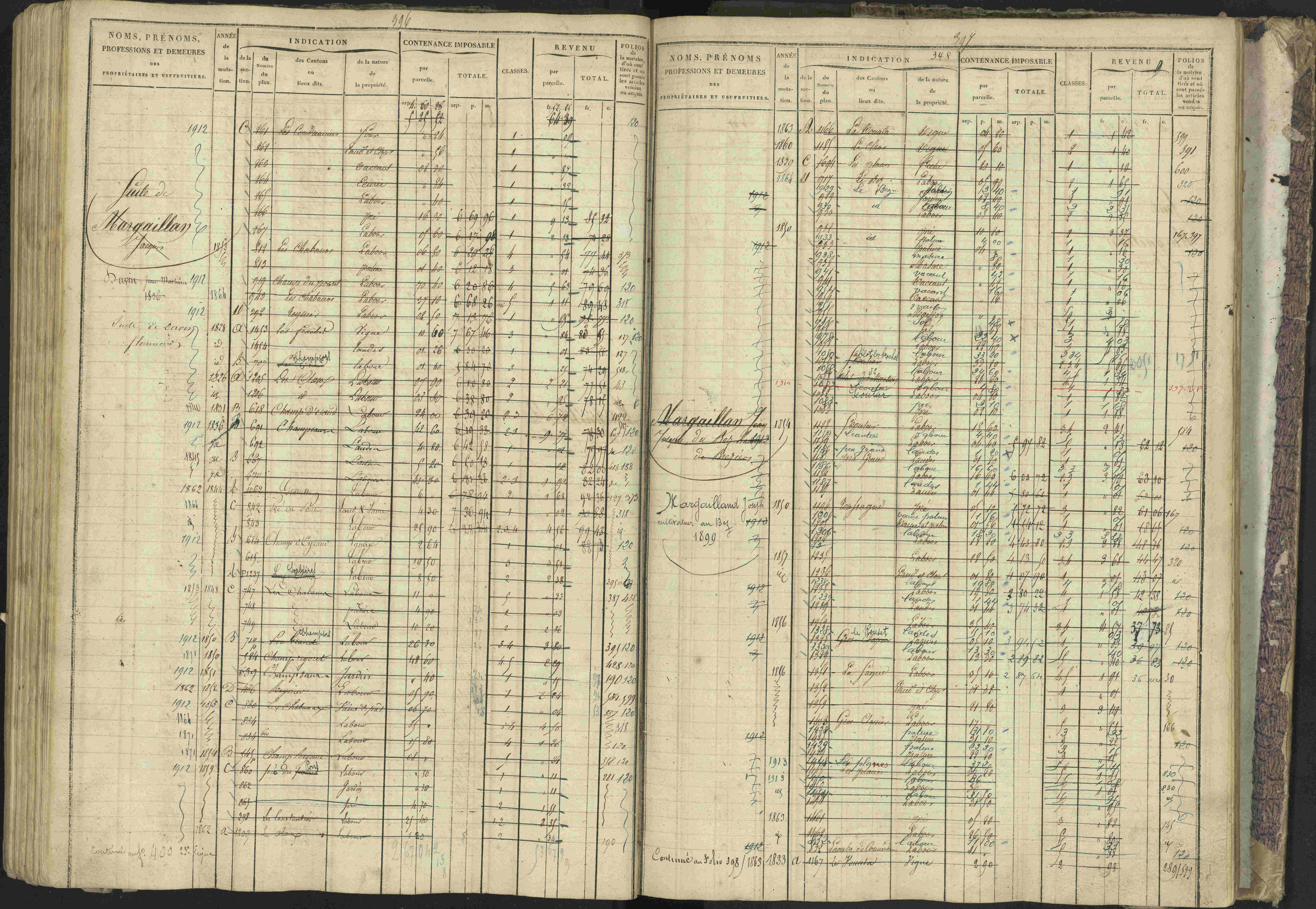 Bréziers - 3 P 273/2 - 3 P 273/2 - Matrice, folios 1-640. 