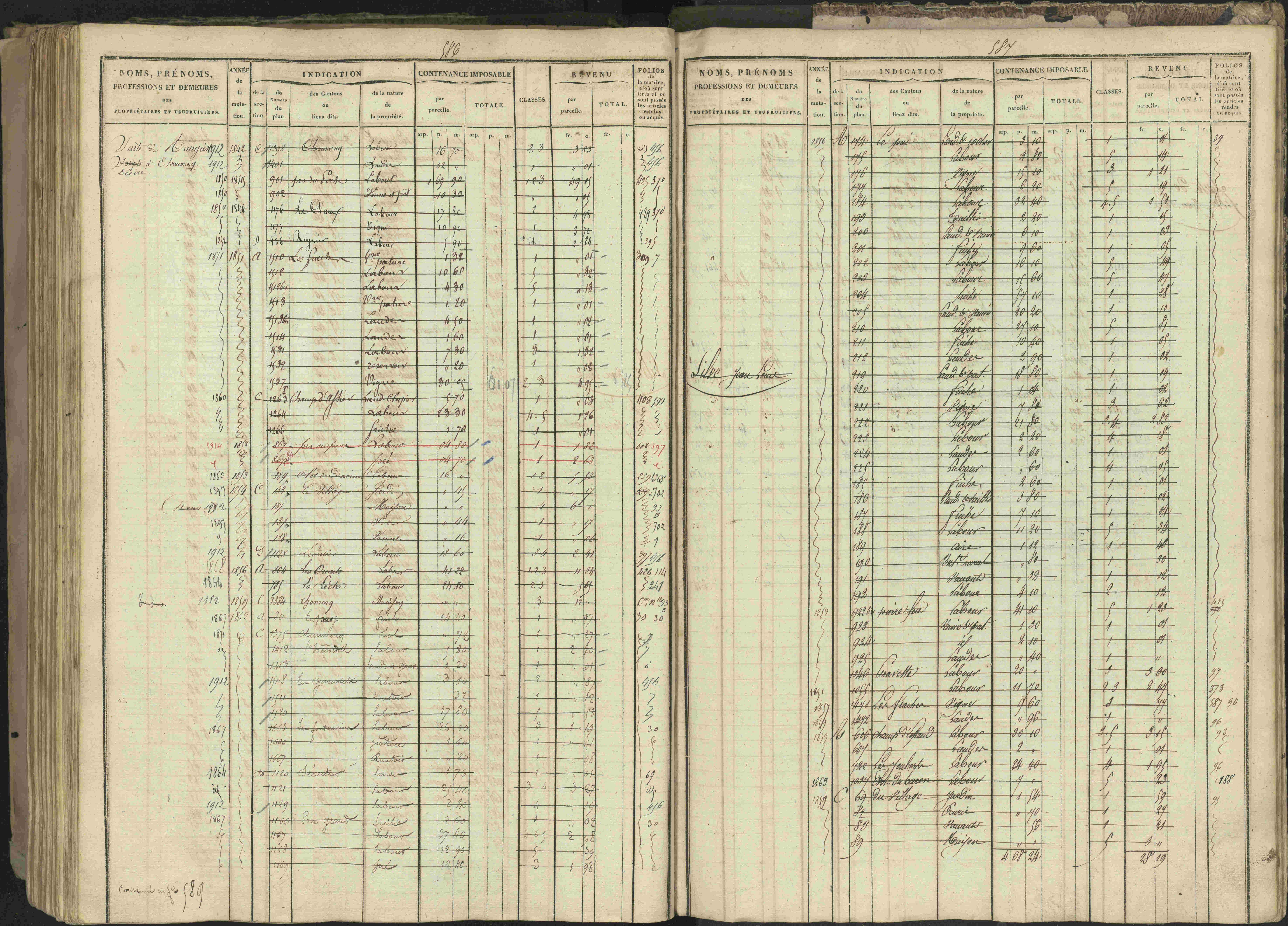 Bréziers - 3 P 273/2 - 3 P 273/2 - Matrice, folios 1-640. 