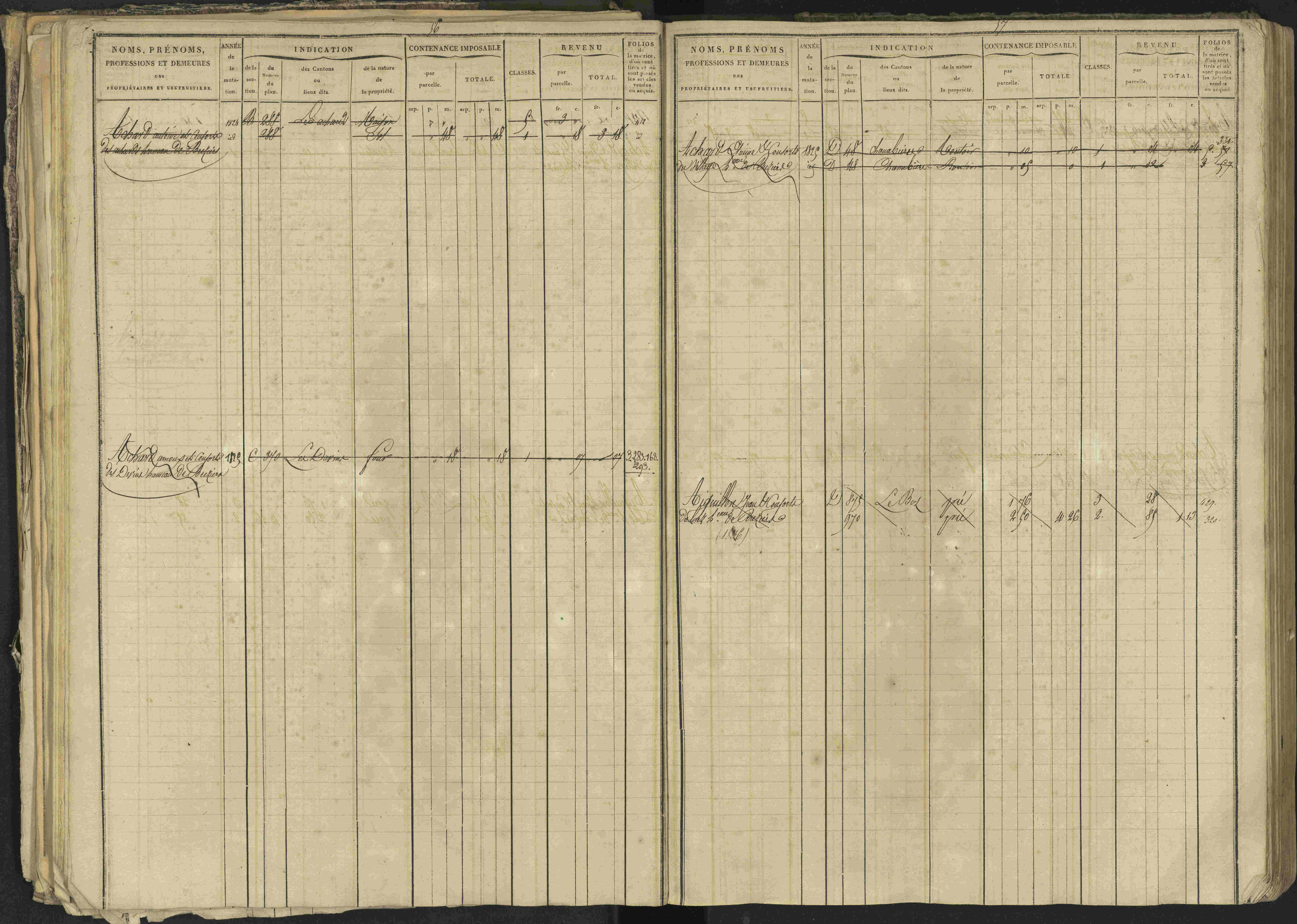Bréziers - 3 P 273/2 - 3 P 273/2 - Matrice, folios 1-640. 