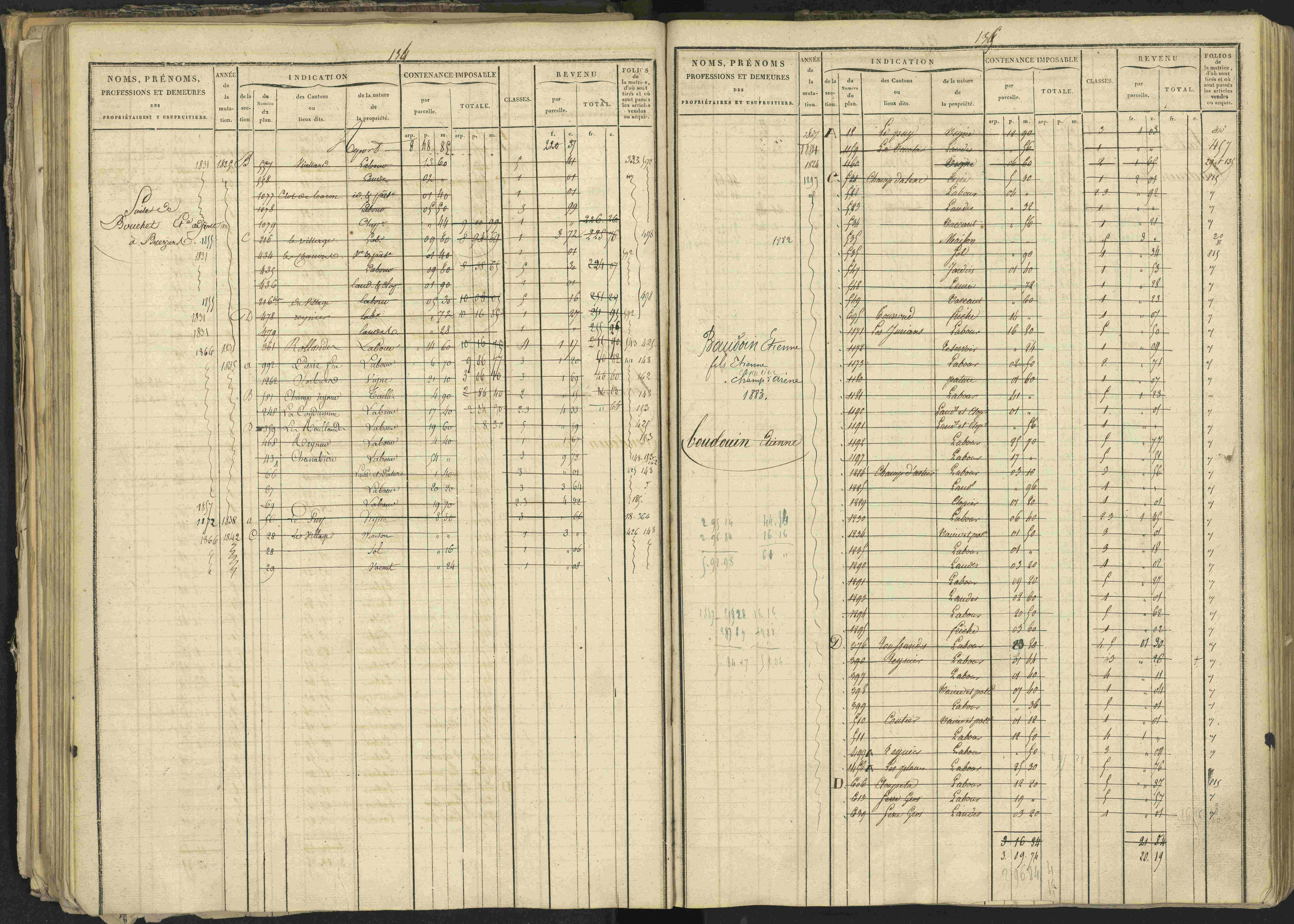 Bréziers - 3 P 273/2 - 3 P 273/2 - Matrice, folios 1-640. 