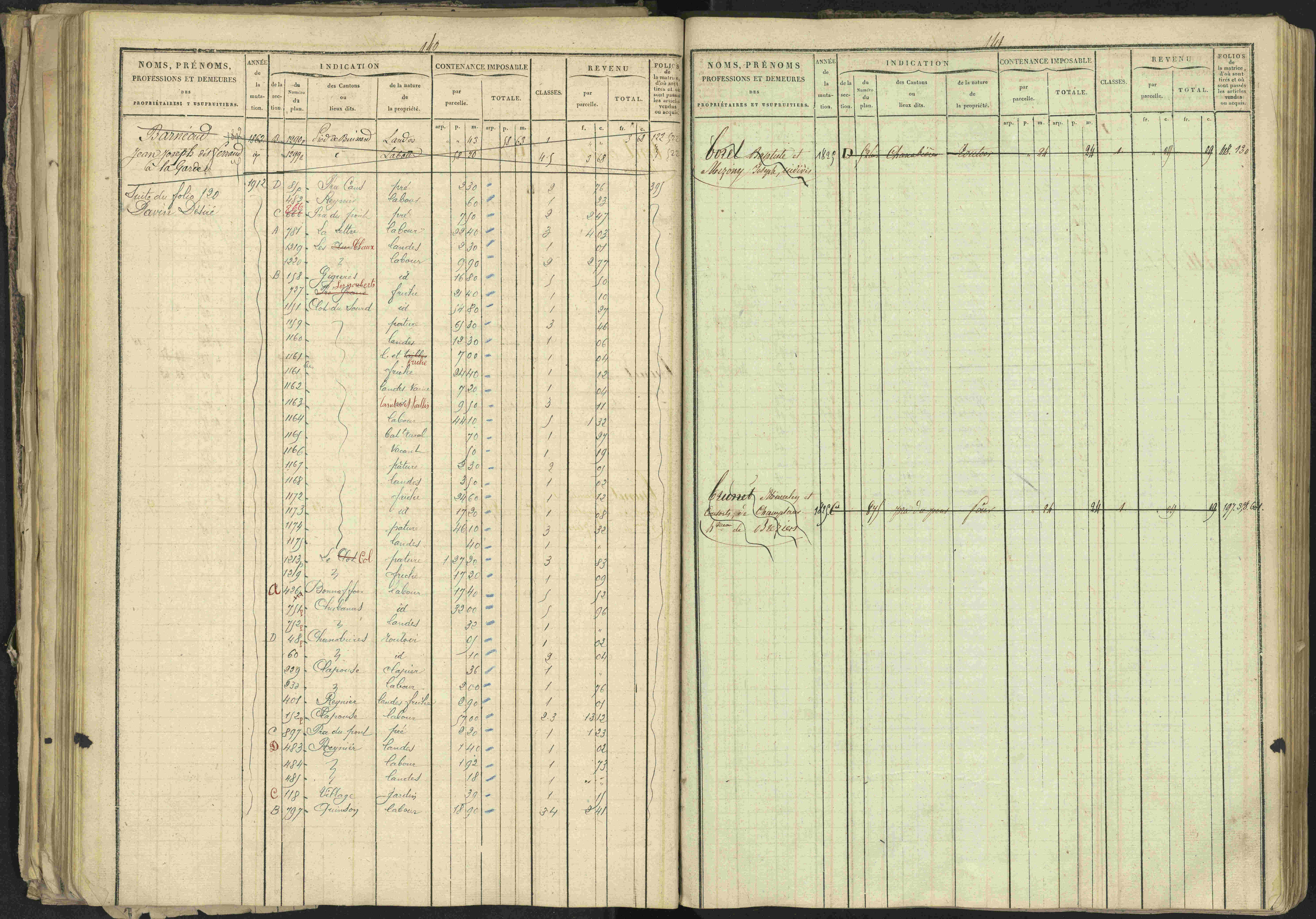 Bréziers - 3 P 273/2 - 3 P 273/2 - Matrice, folios 1-640. 