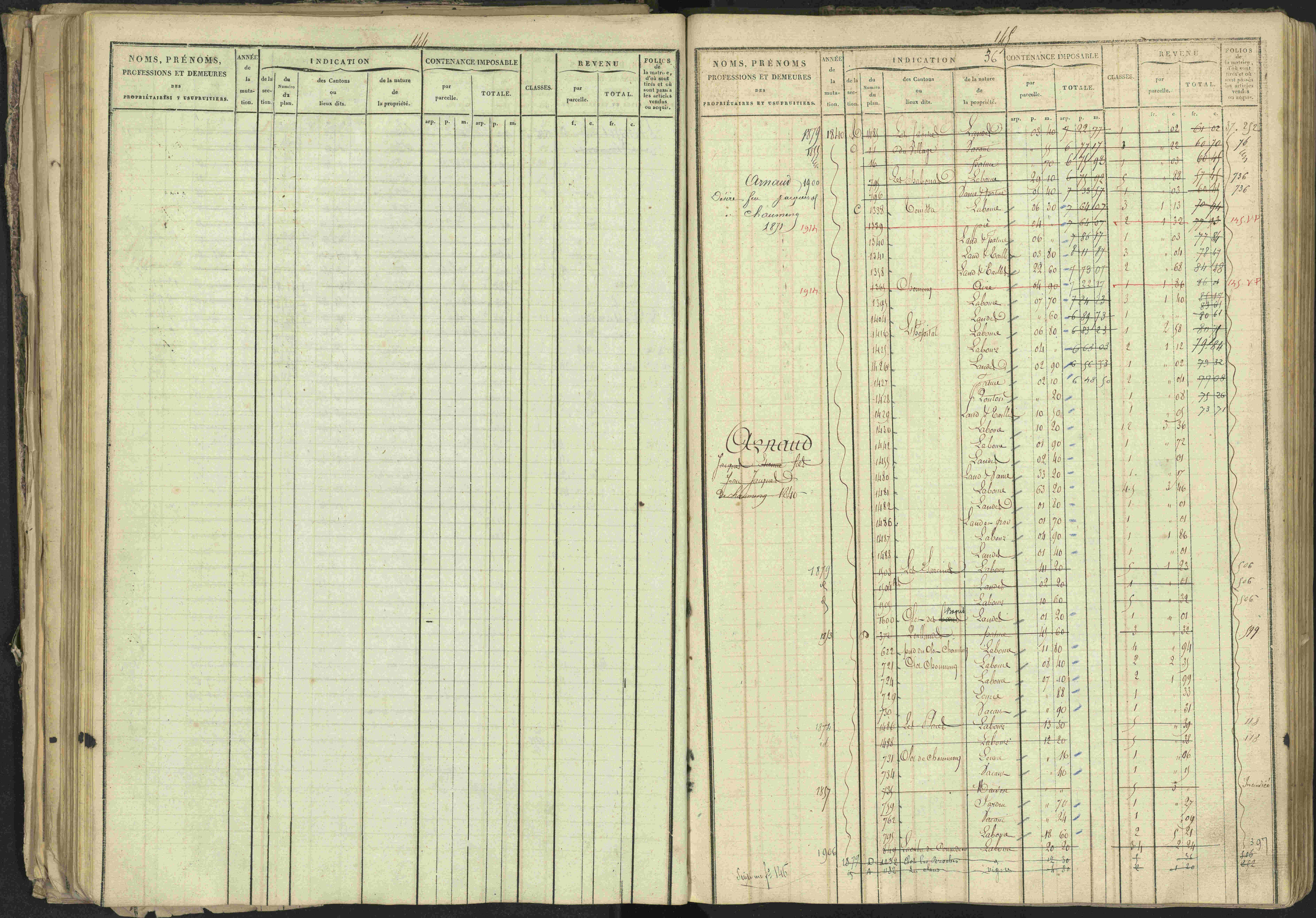 Bréziers - 3 P 273/2 - 3 P 273/2 - Matrice, folios 1-640. 
