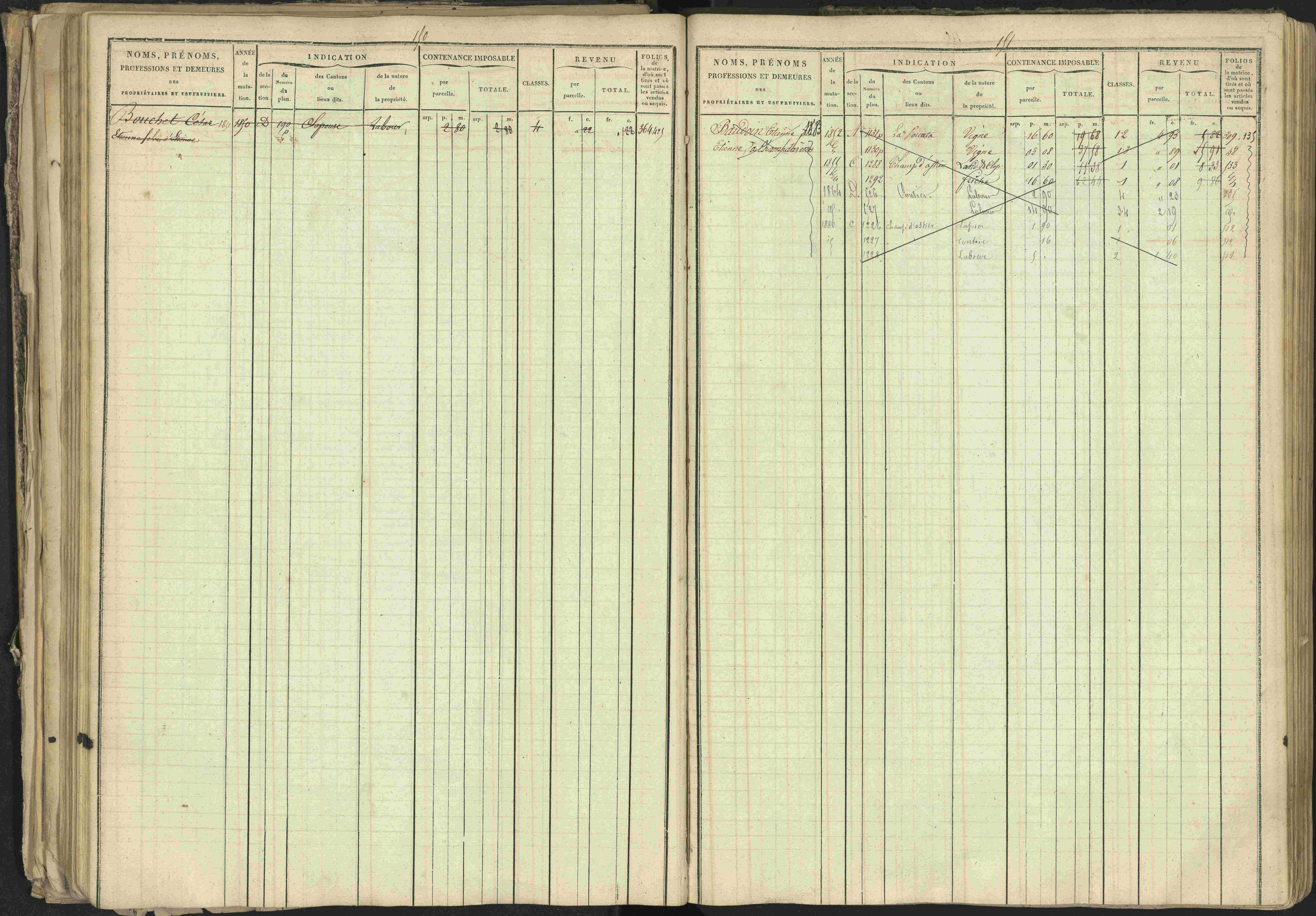 Bréziers - 3 P 273/2 - 3 P 273/2 - Matrice, folios 1-640. 