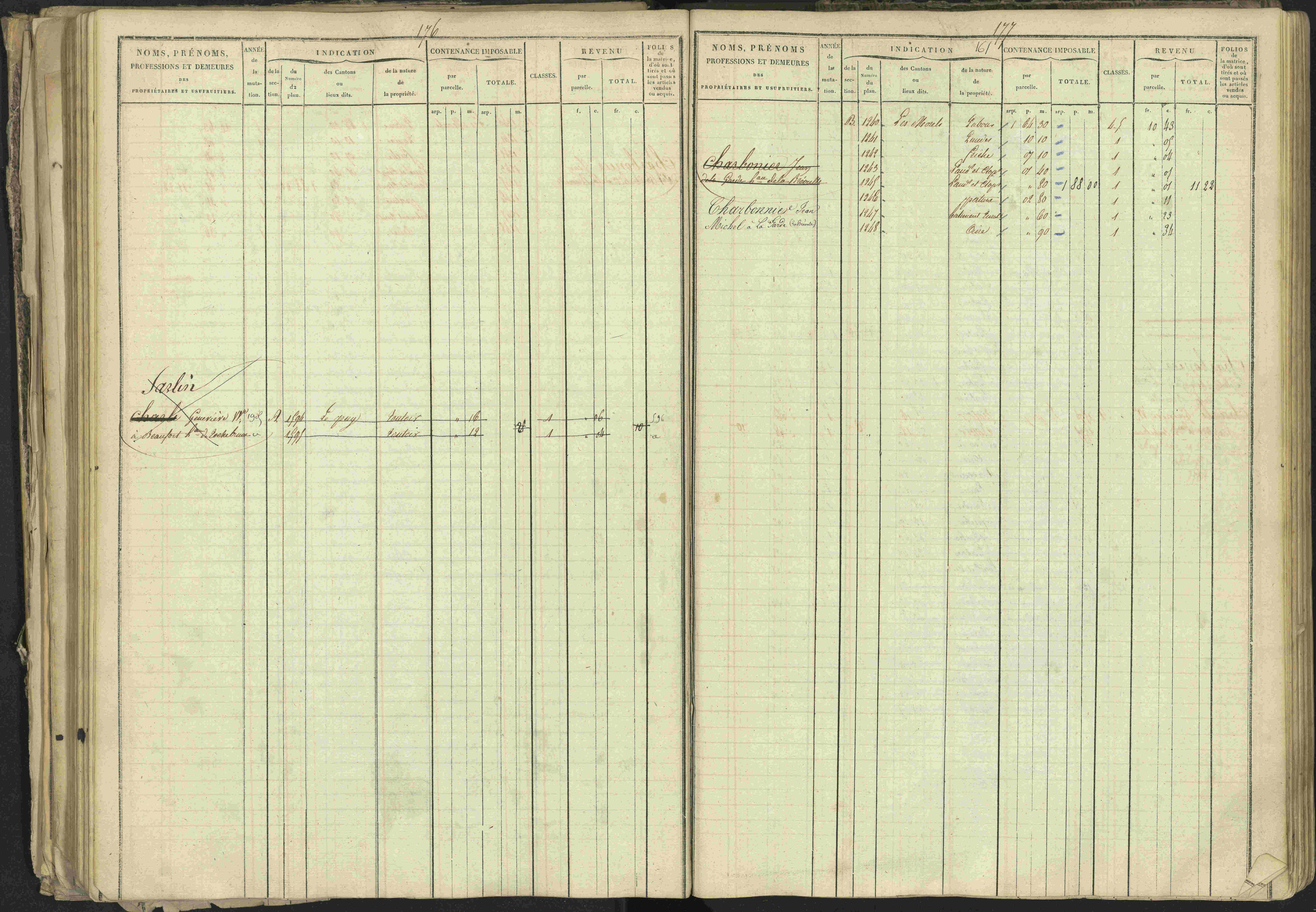 Bréziers - 3 P 273/2 - 3 P 273/2 - Matrice, folios 1-640. 