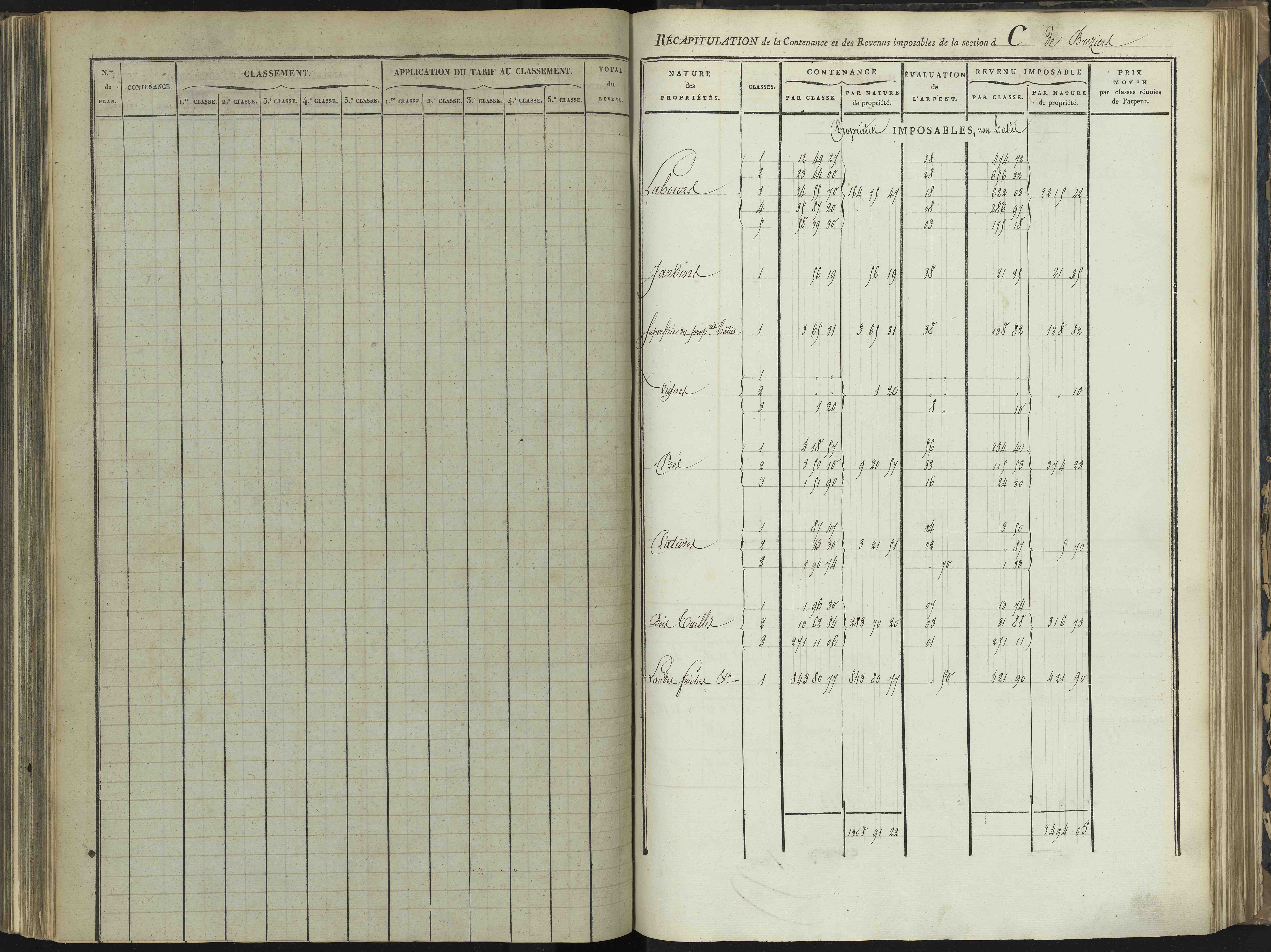 Bréziers - 3 P 272/3 - 3 P 272/3 - Section C 