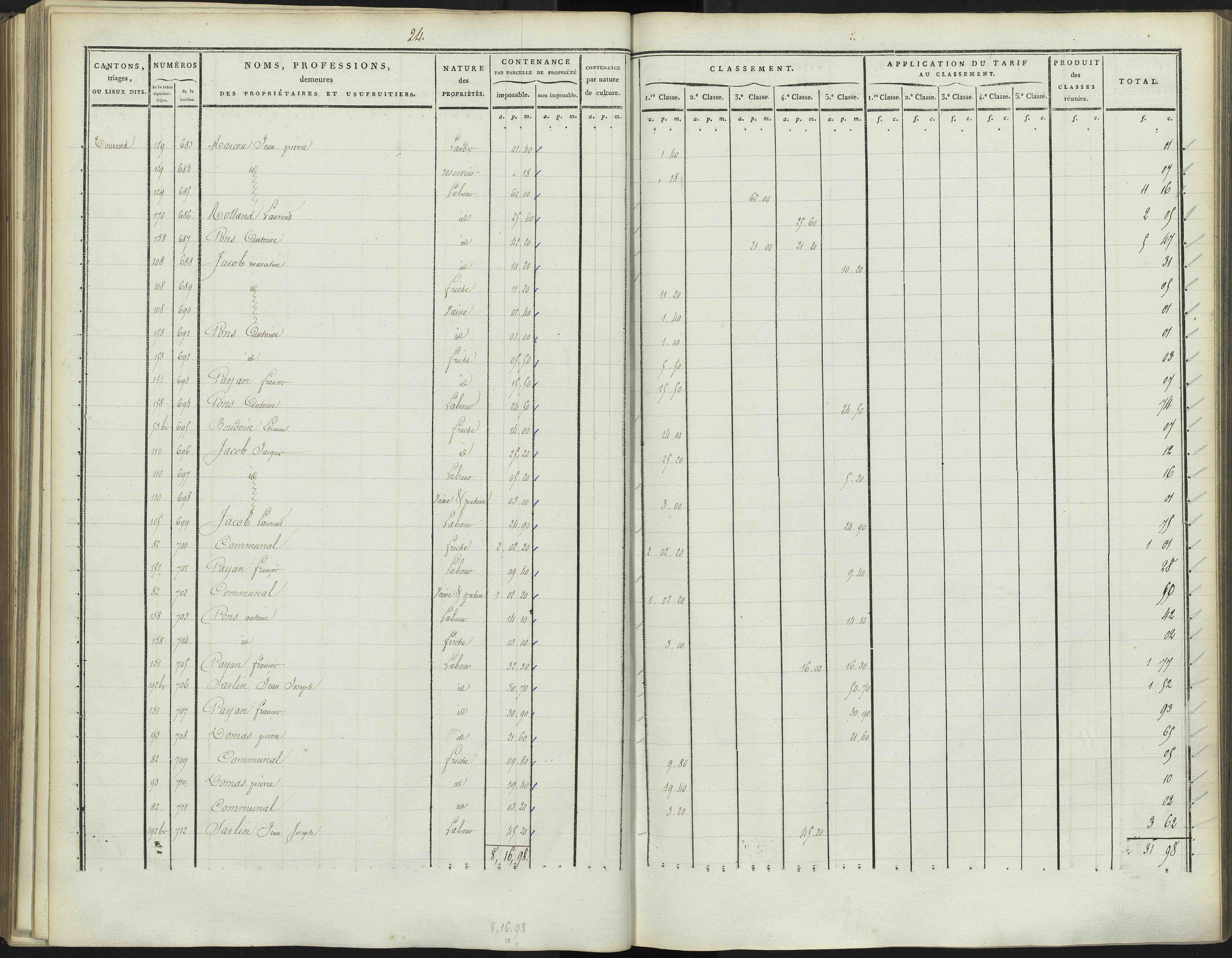 Bréziers - 3 P 272/3 - 3 P 272/3 - Section C 