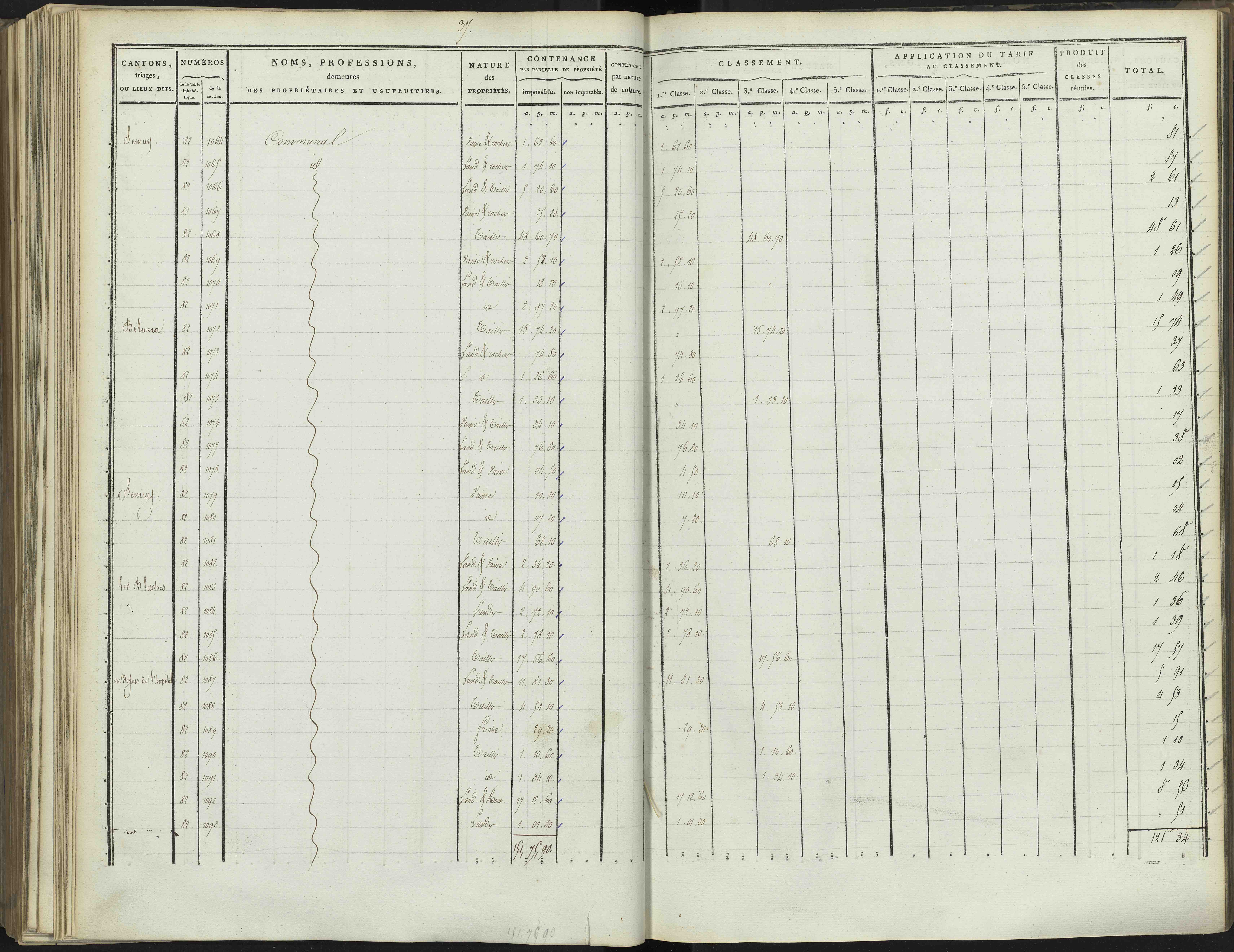 Bréziers - 3 P 272/3 - 3 P 272/3 - Section C 