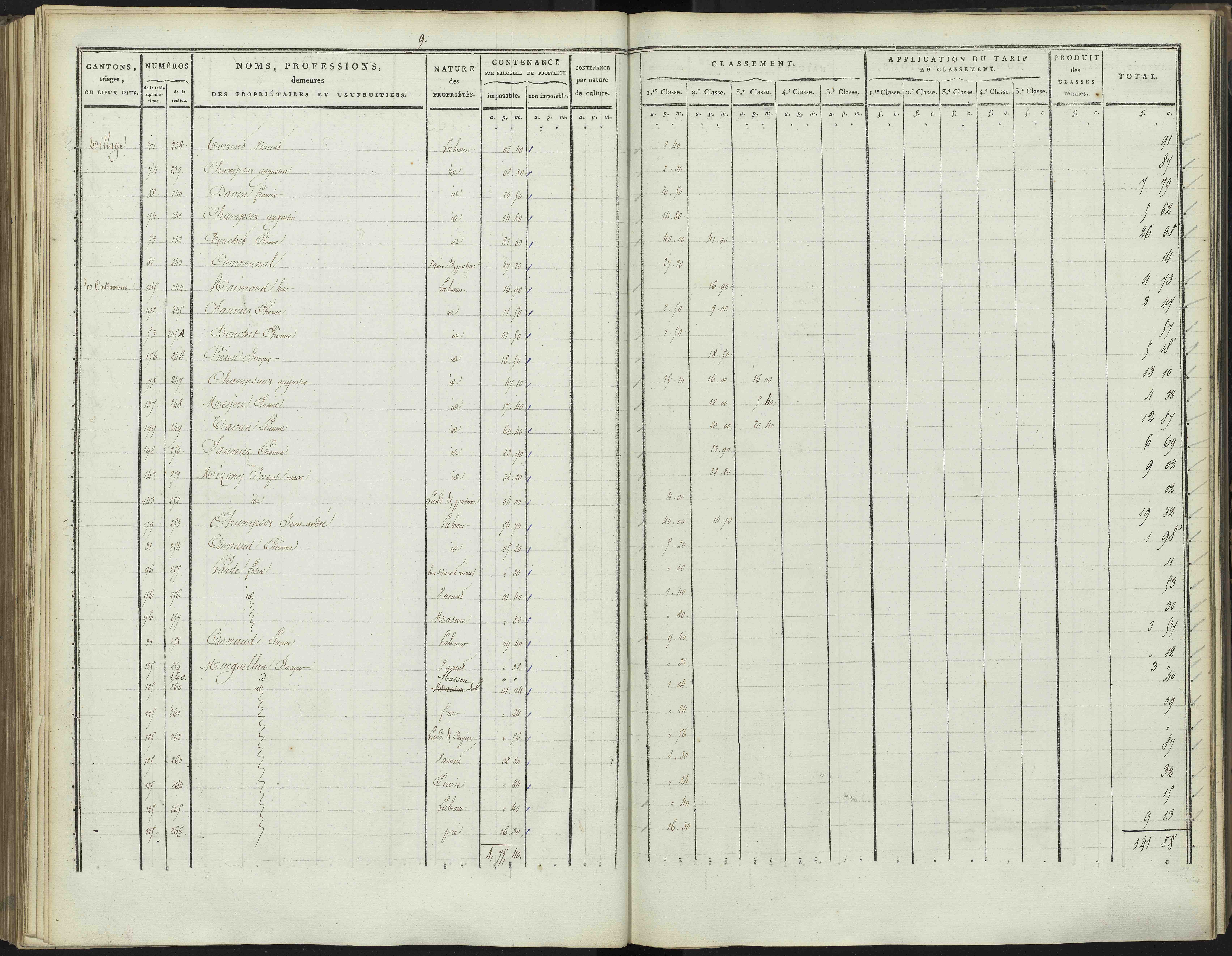 Bréziers - 3 P 272/3 - 3 P 272/3 - Section C 