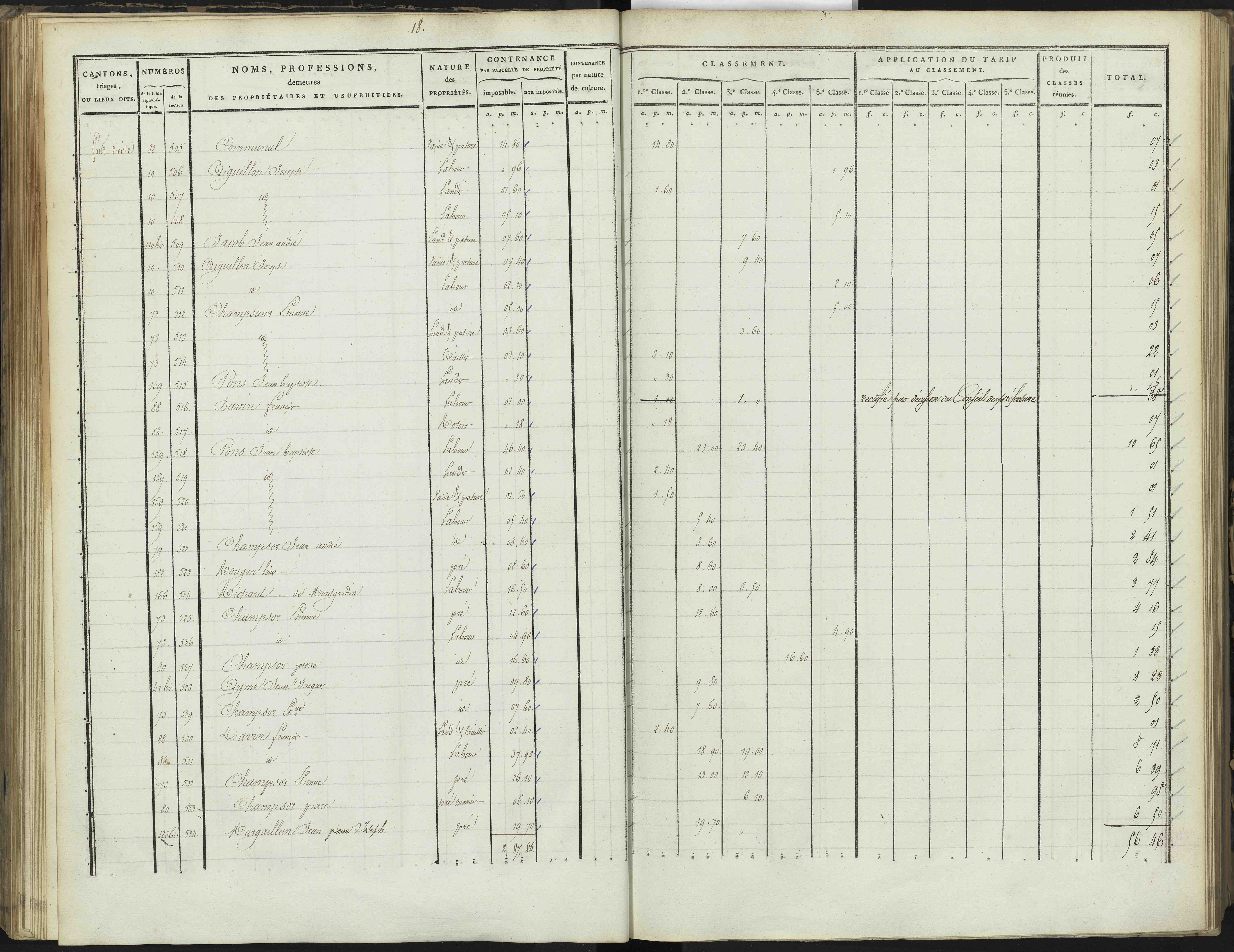 Bréziers - 3 P 272/2 - 3 P 272/2 - Section B 