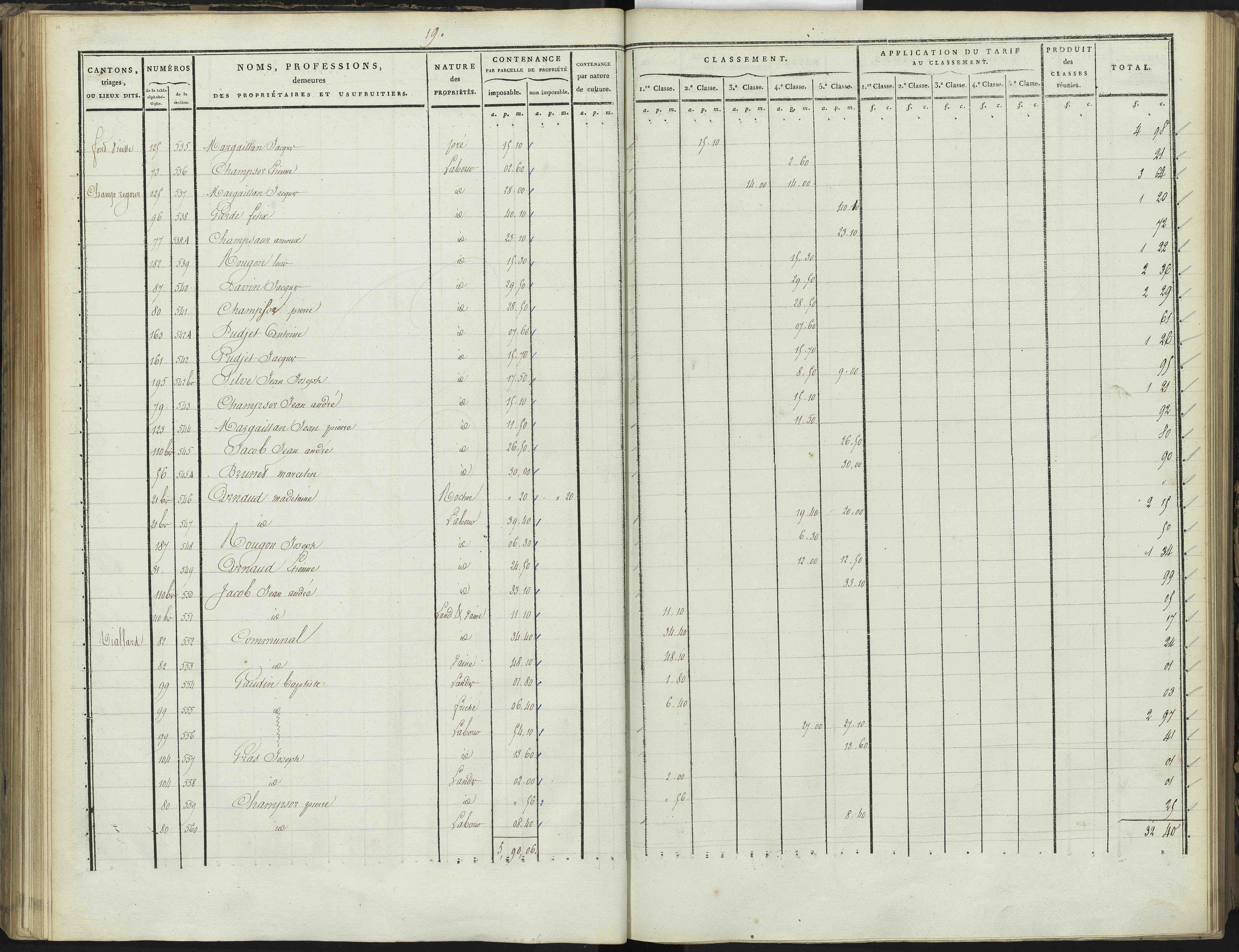 Bréziers - 3 P 272/2 - 3 P 272/2 - Section B 