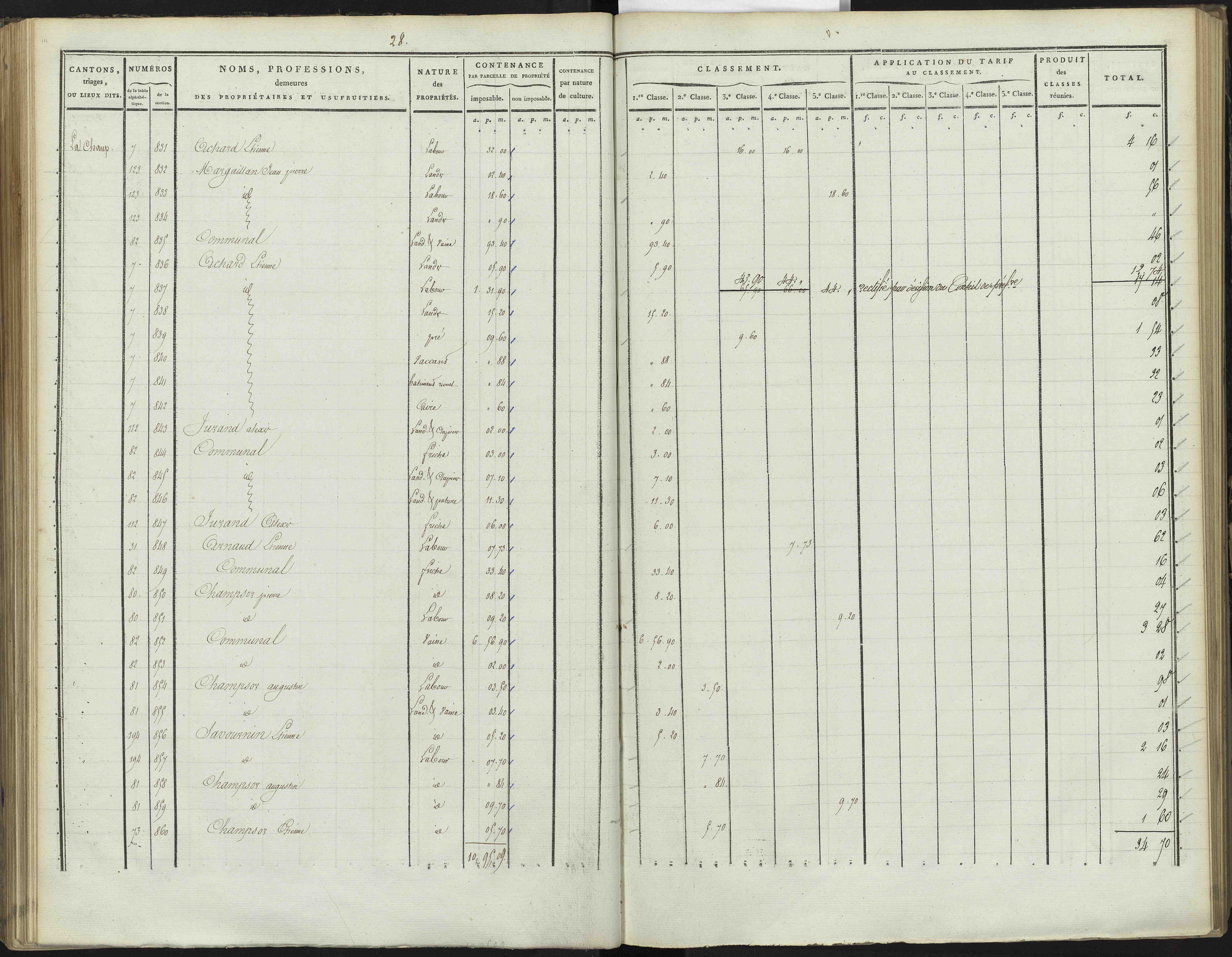 Bréziers - 3 P 272/2 - 3 P 272/2 - Section B 