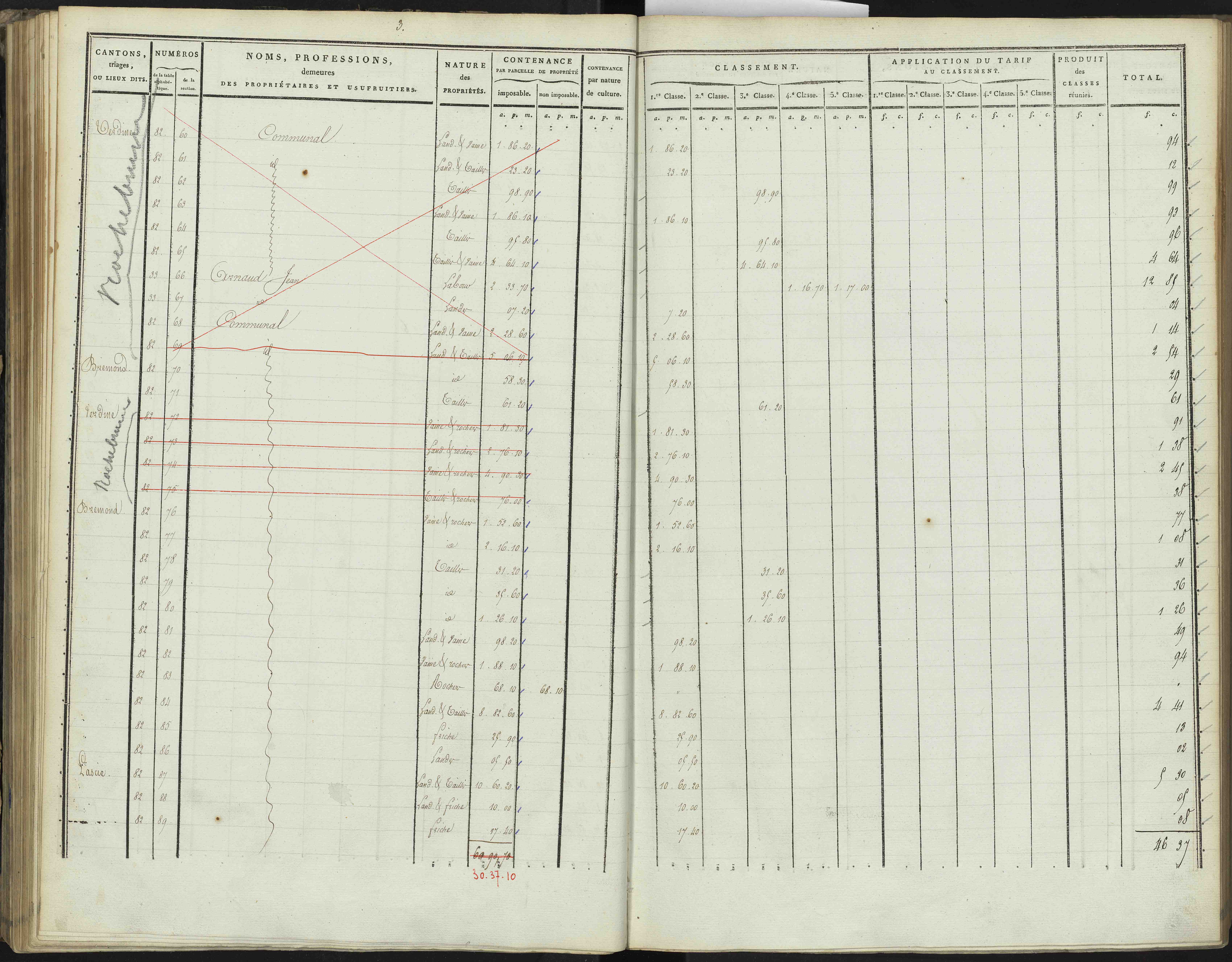 Bréziers - 3 P 272/2 - 3 P 272/2 - Section B 