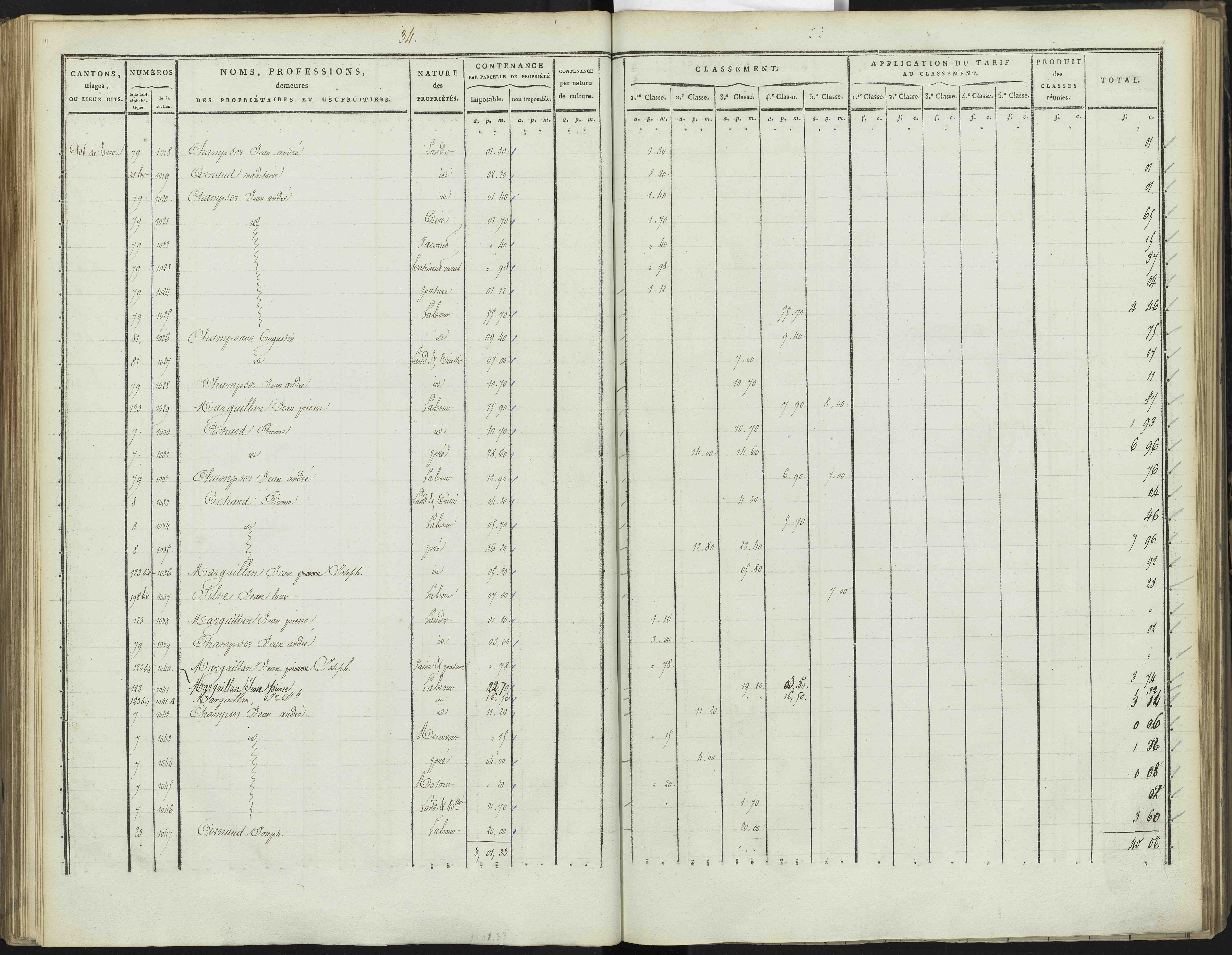 Bréziers - 3 P 272/2 - 3 P 272/2 - Section B 