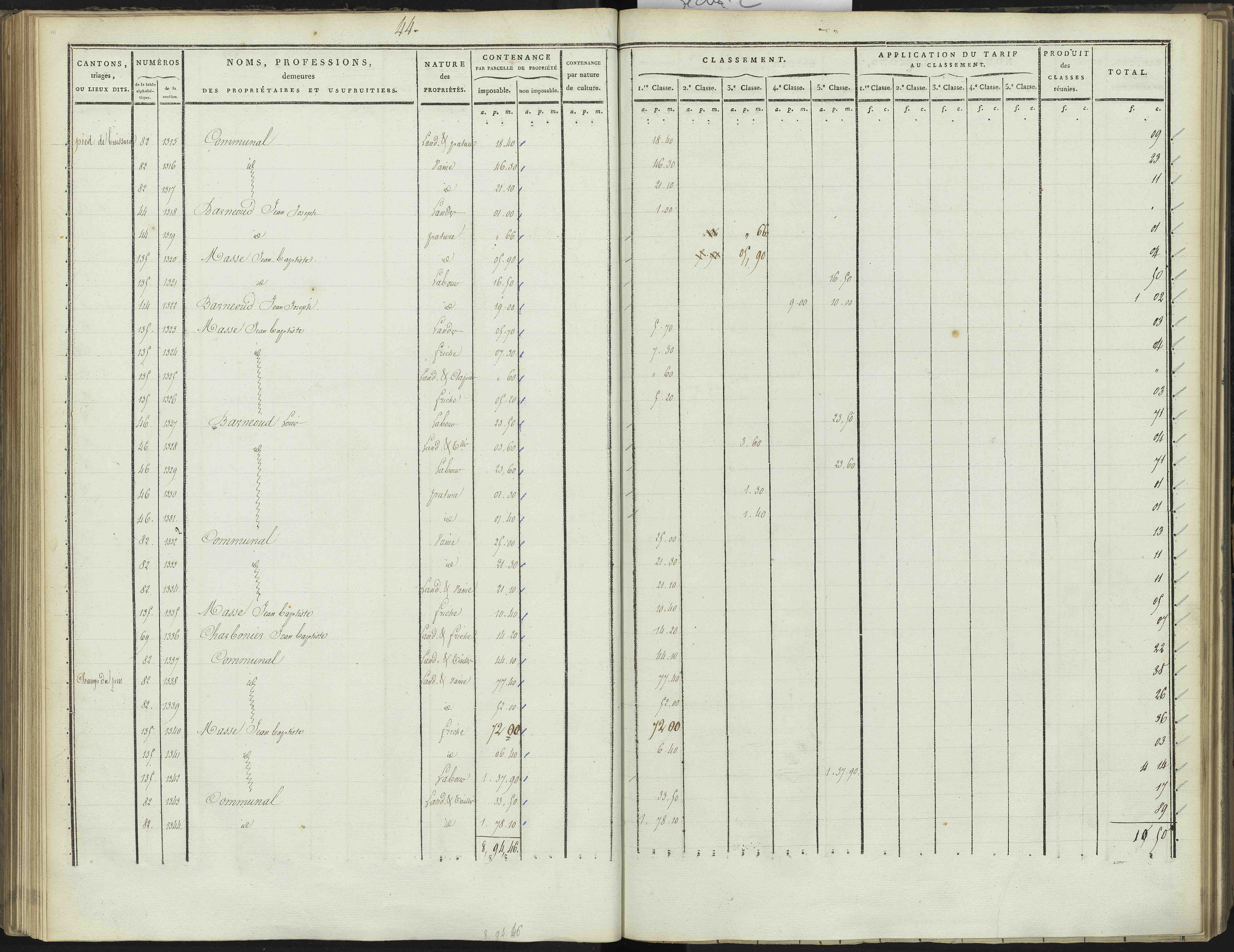 Bréziers - 3 P 272/2 - 3 P 272/2 - Section B 