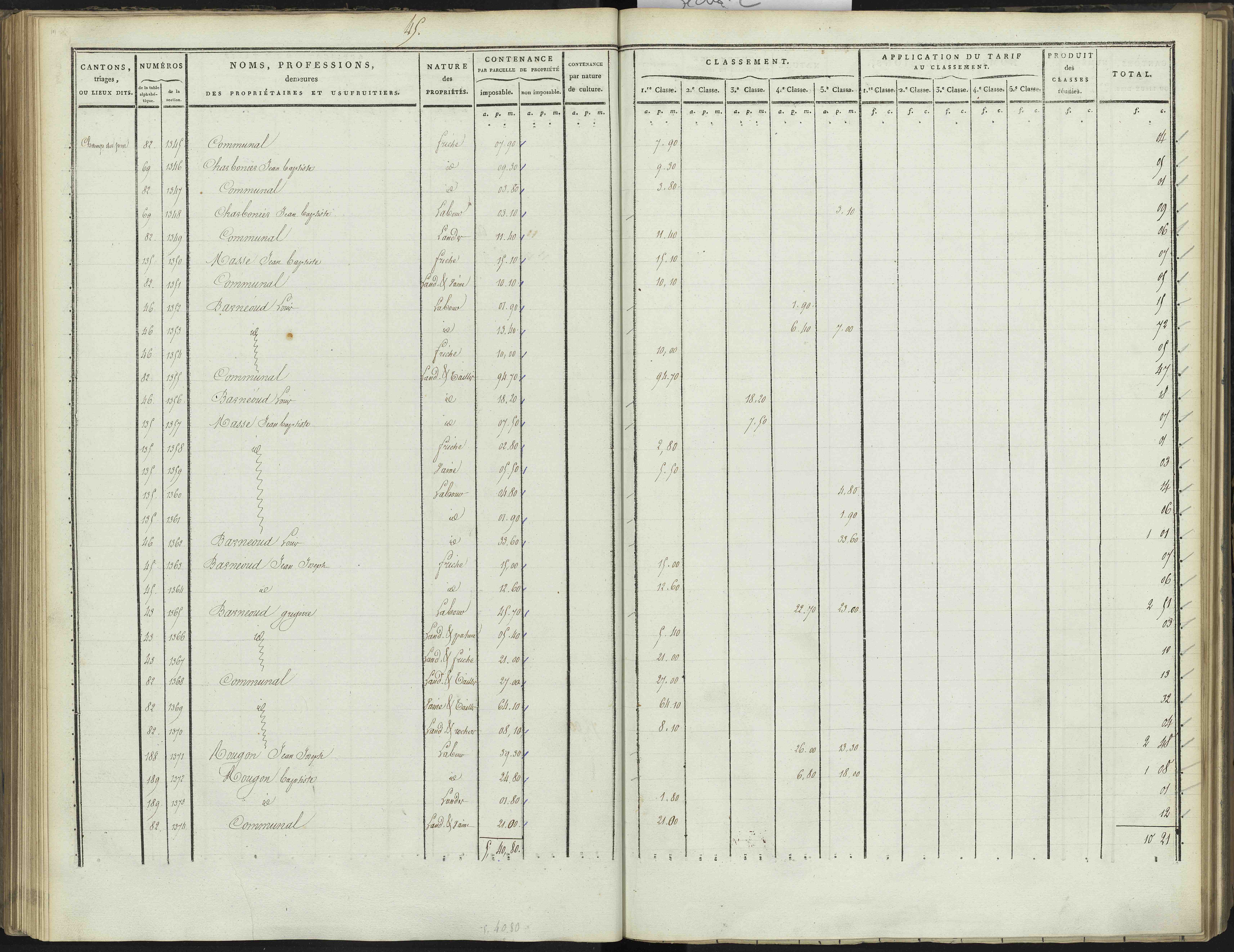 Bréziers - 3 P 272/2 - 3 P 272/2 - Section B 