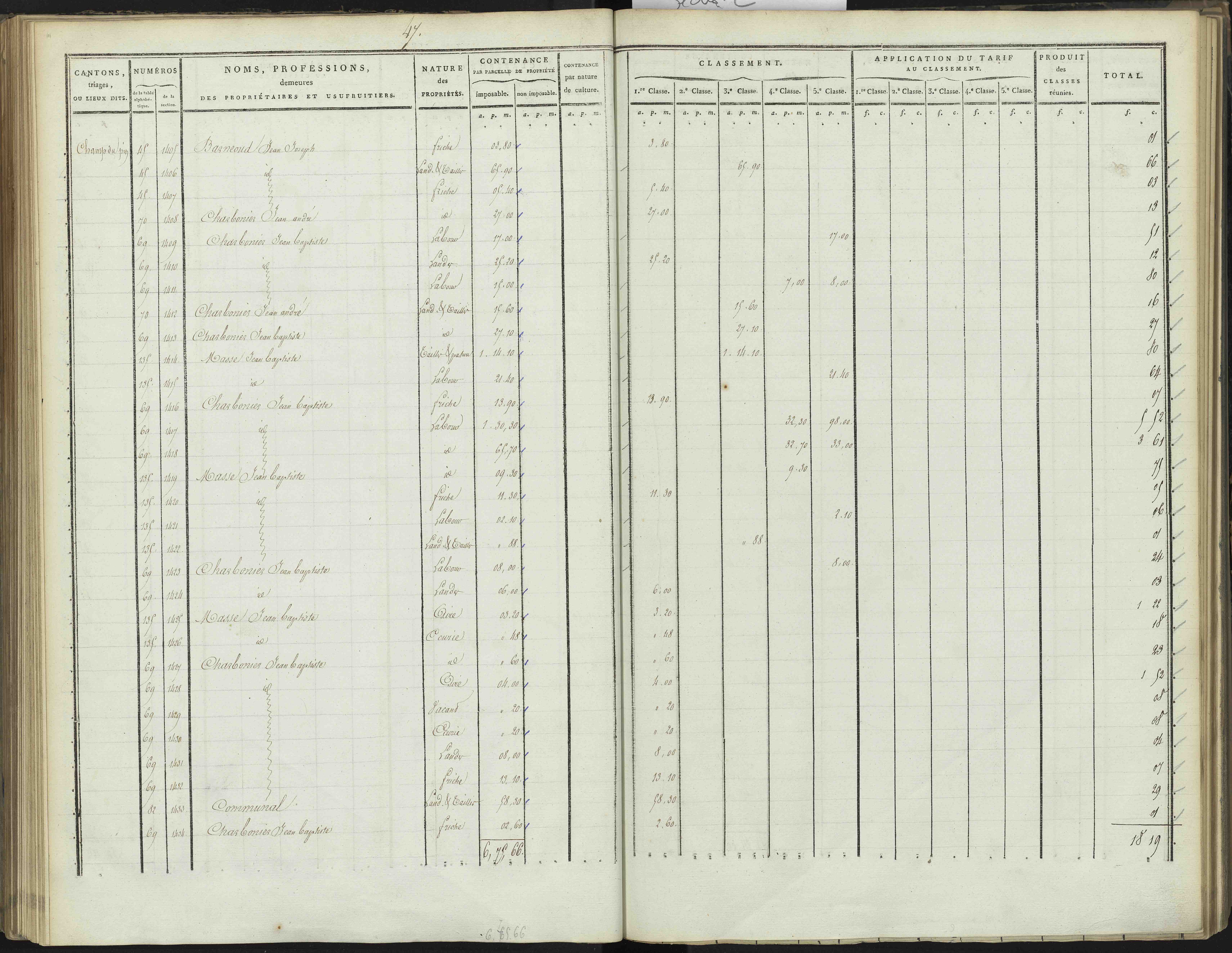 Bréziers - 3 P 272/2 - 3 P 272/2 - Section B 