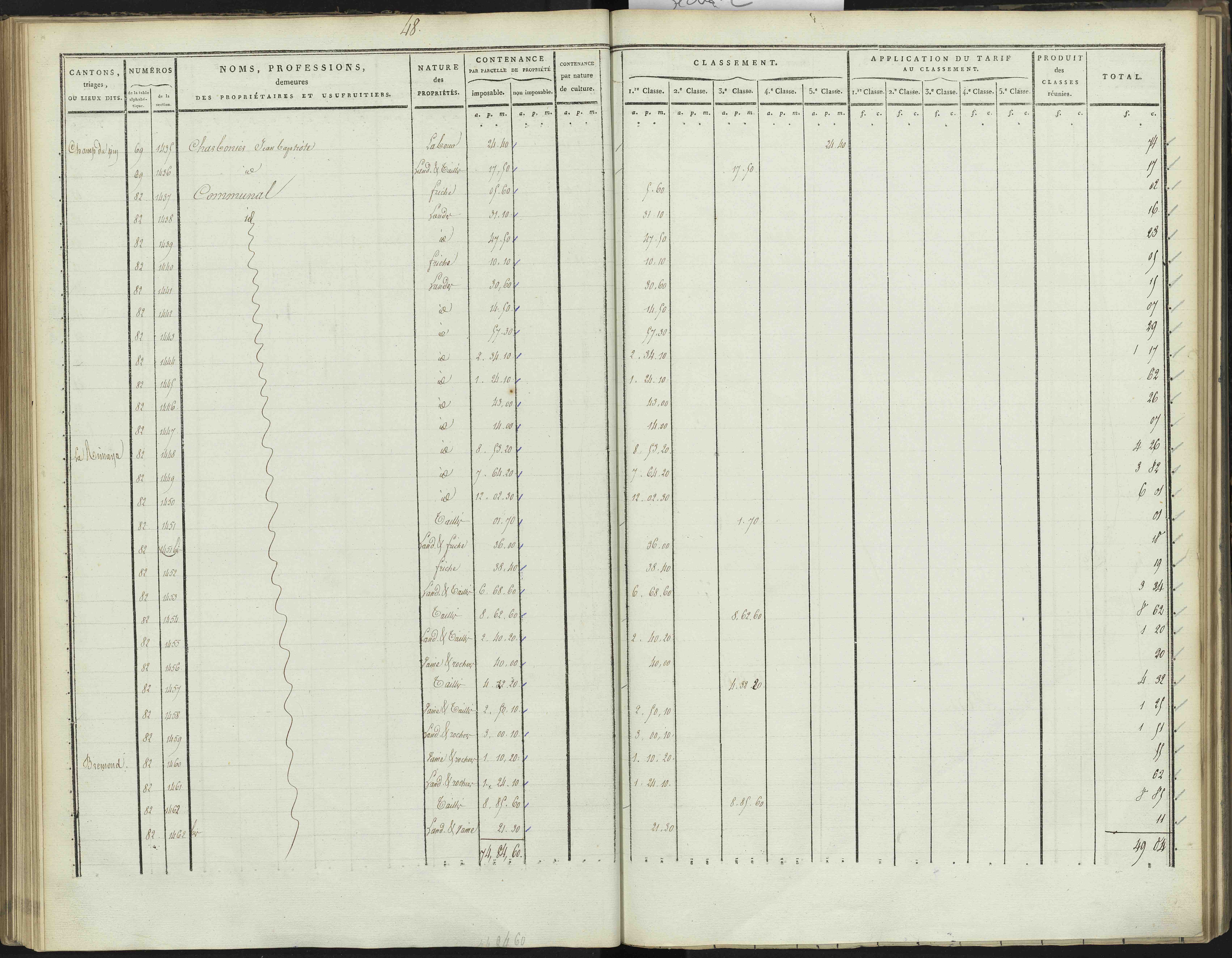 Bréziers - 3 P 272/2 - 3 P 272/2 - Section B 