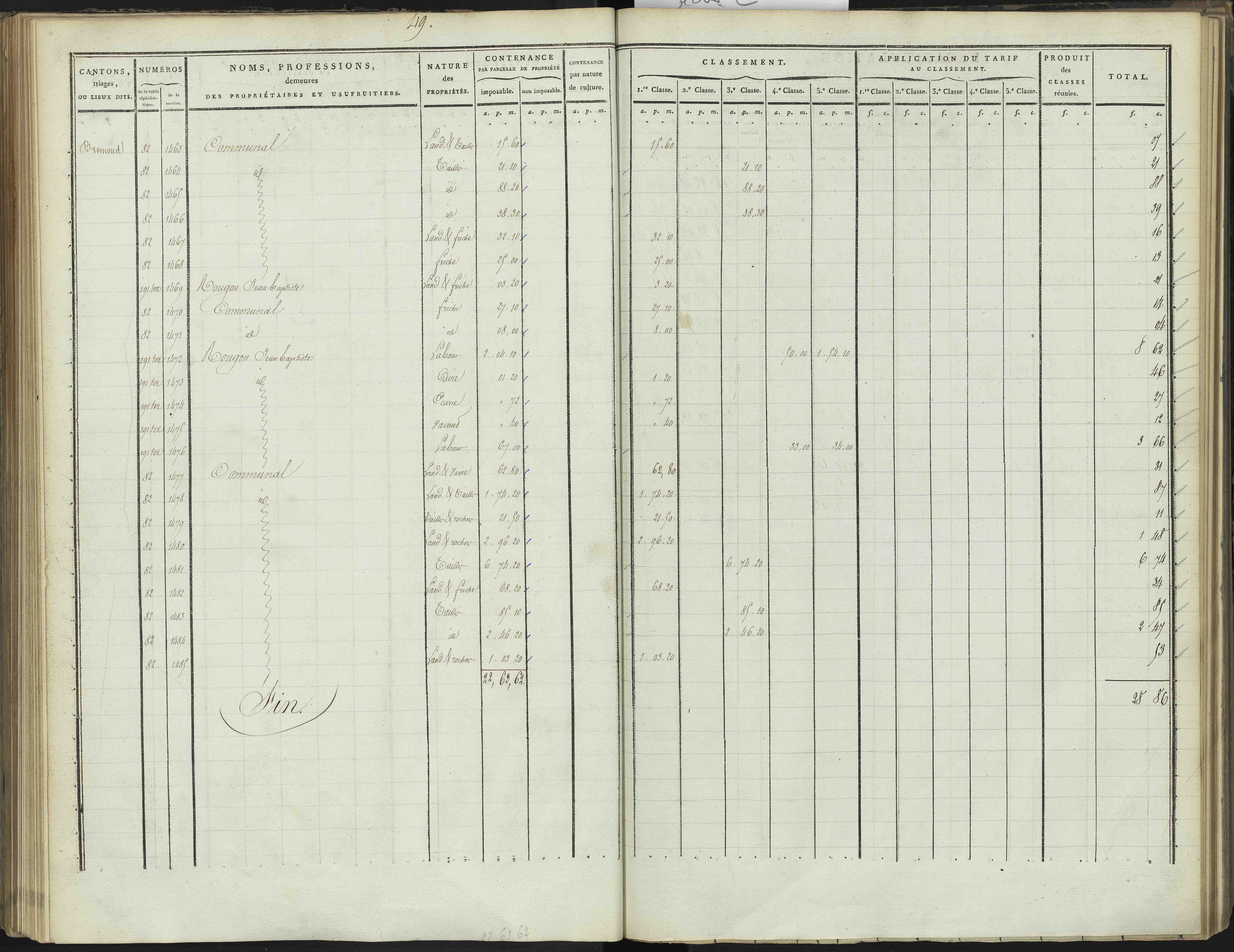 Bréziers - 3 P 272/2 - 3 P 272/2 - Section B 