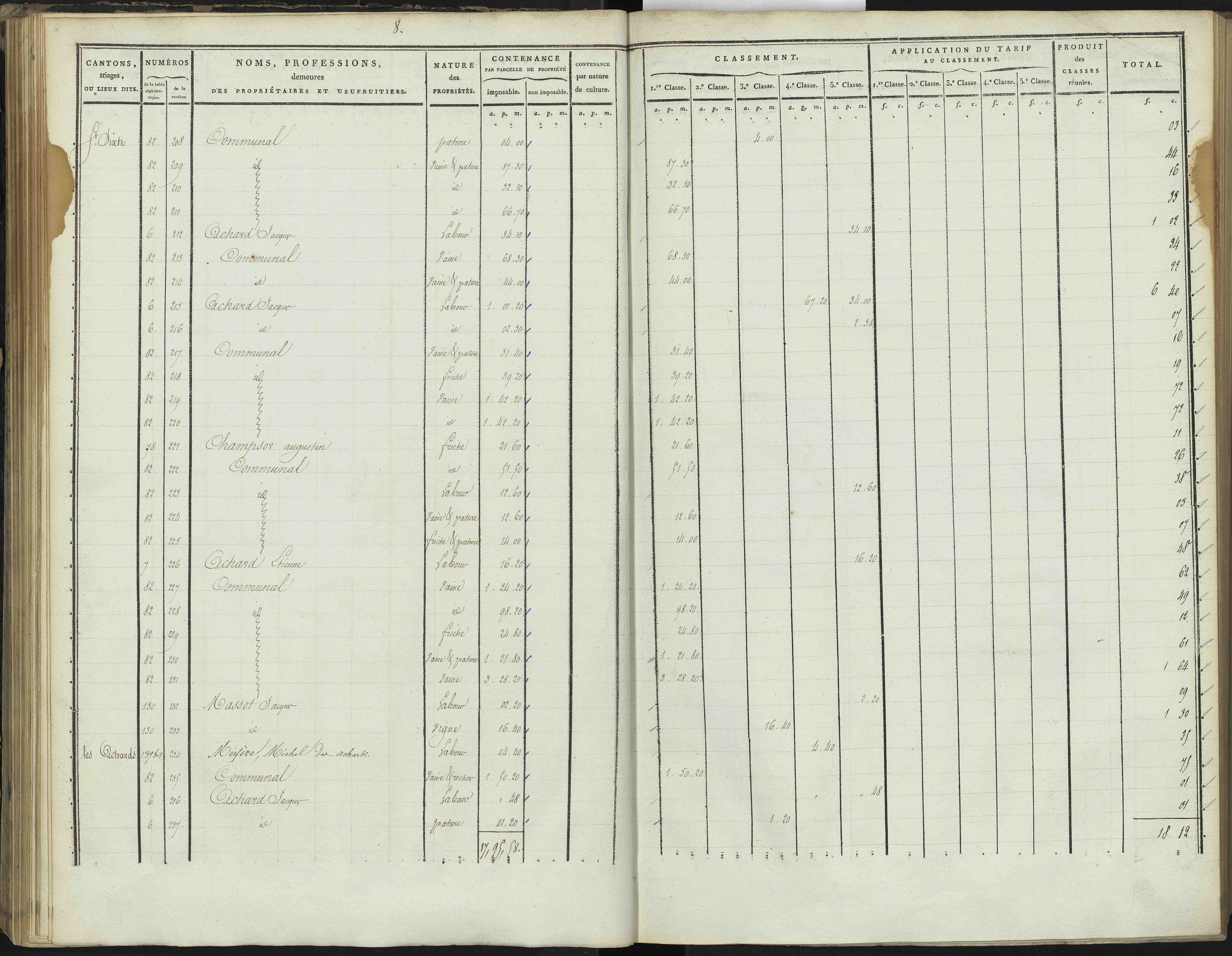 Bréziers - 3 P 272/2 - 3 P 272/2 - Section B 