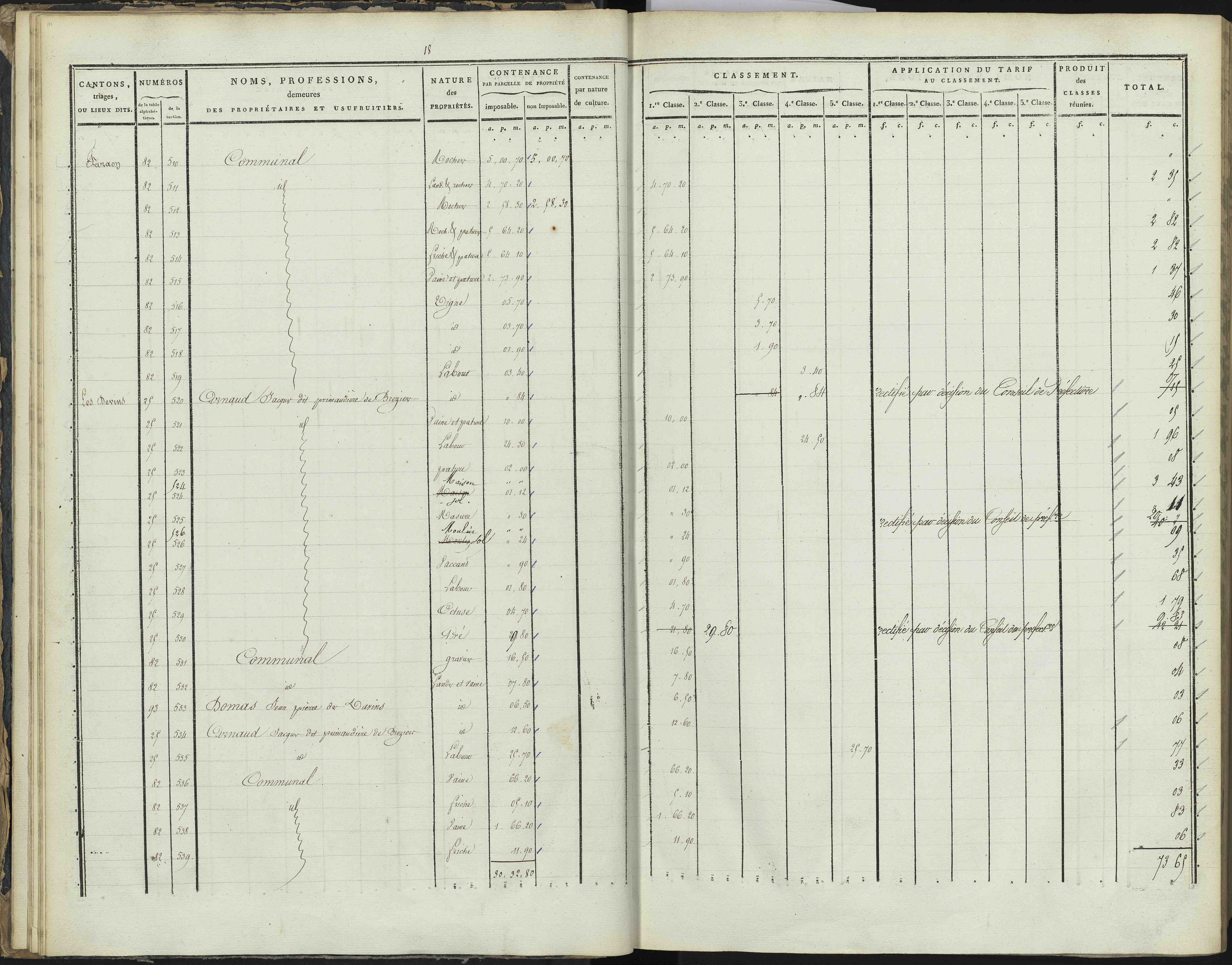 Bréziers - 3 P 272/1 - 3 P 272/1 - Section A 