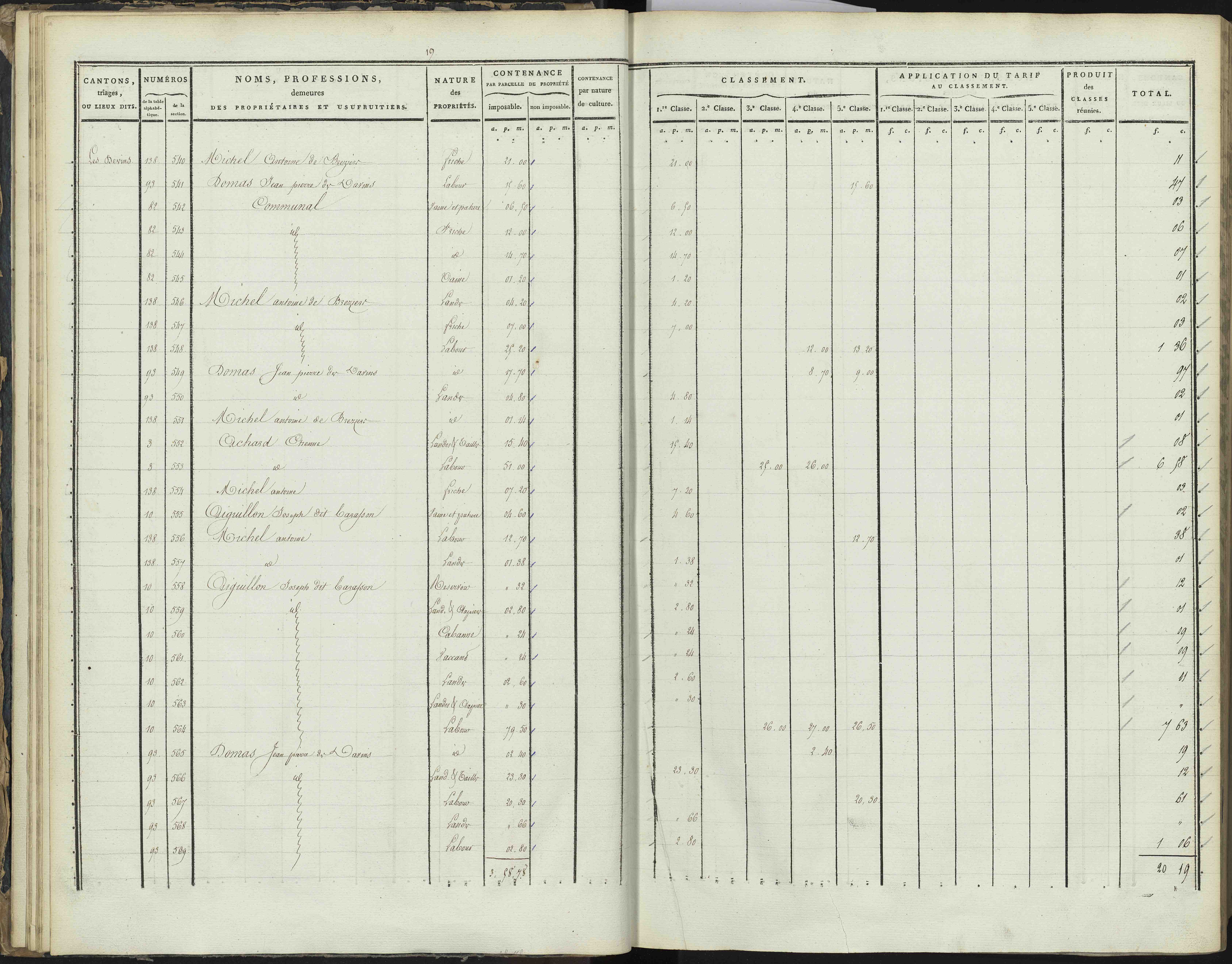 Bréziers - 3 P 272/1 - 3 P 272/1 - Section A 