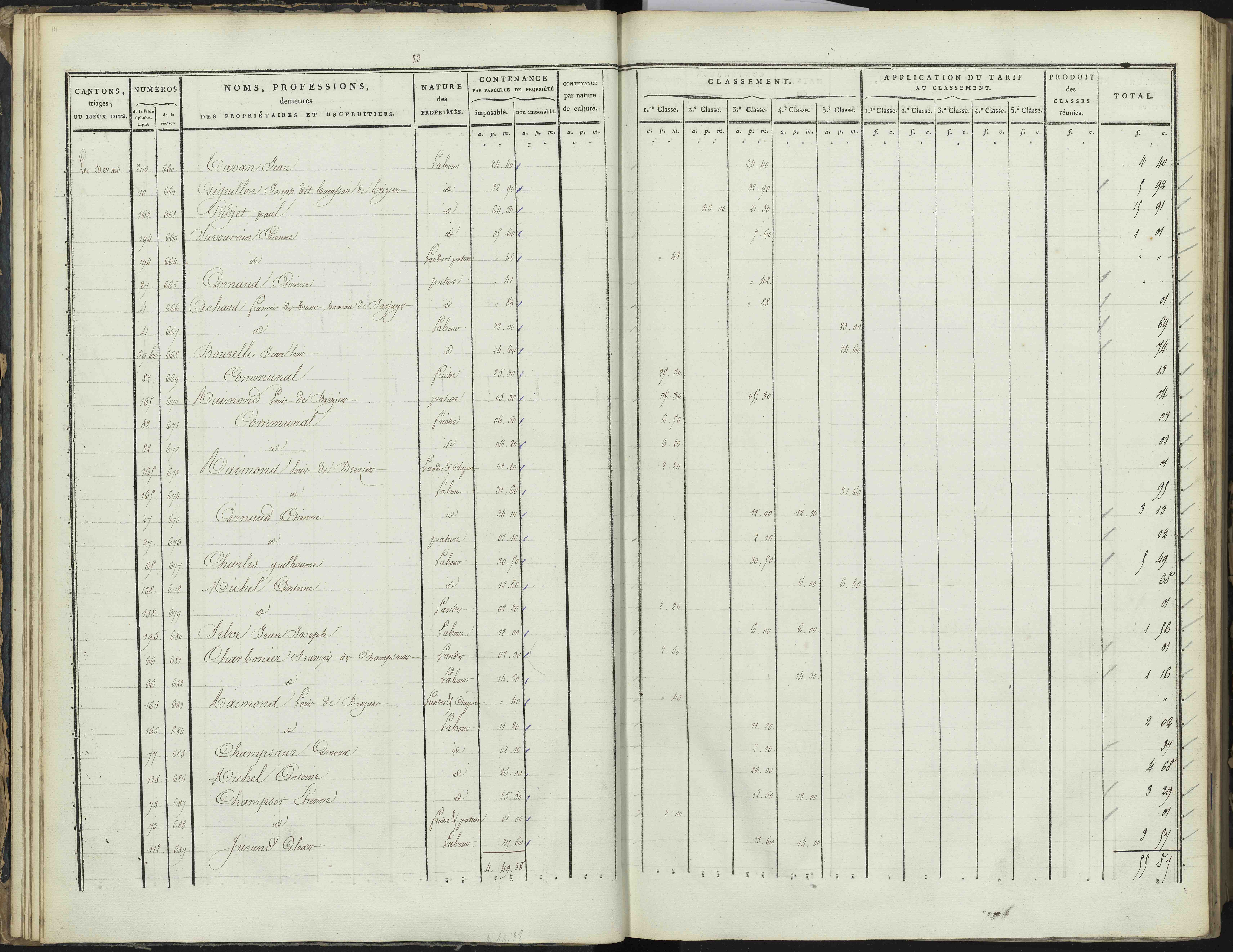Bréziers - 3 P 272/1 - 3 P 272/1 - Section A 