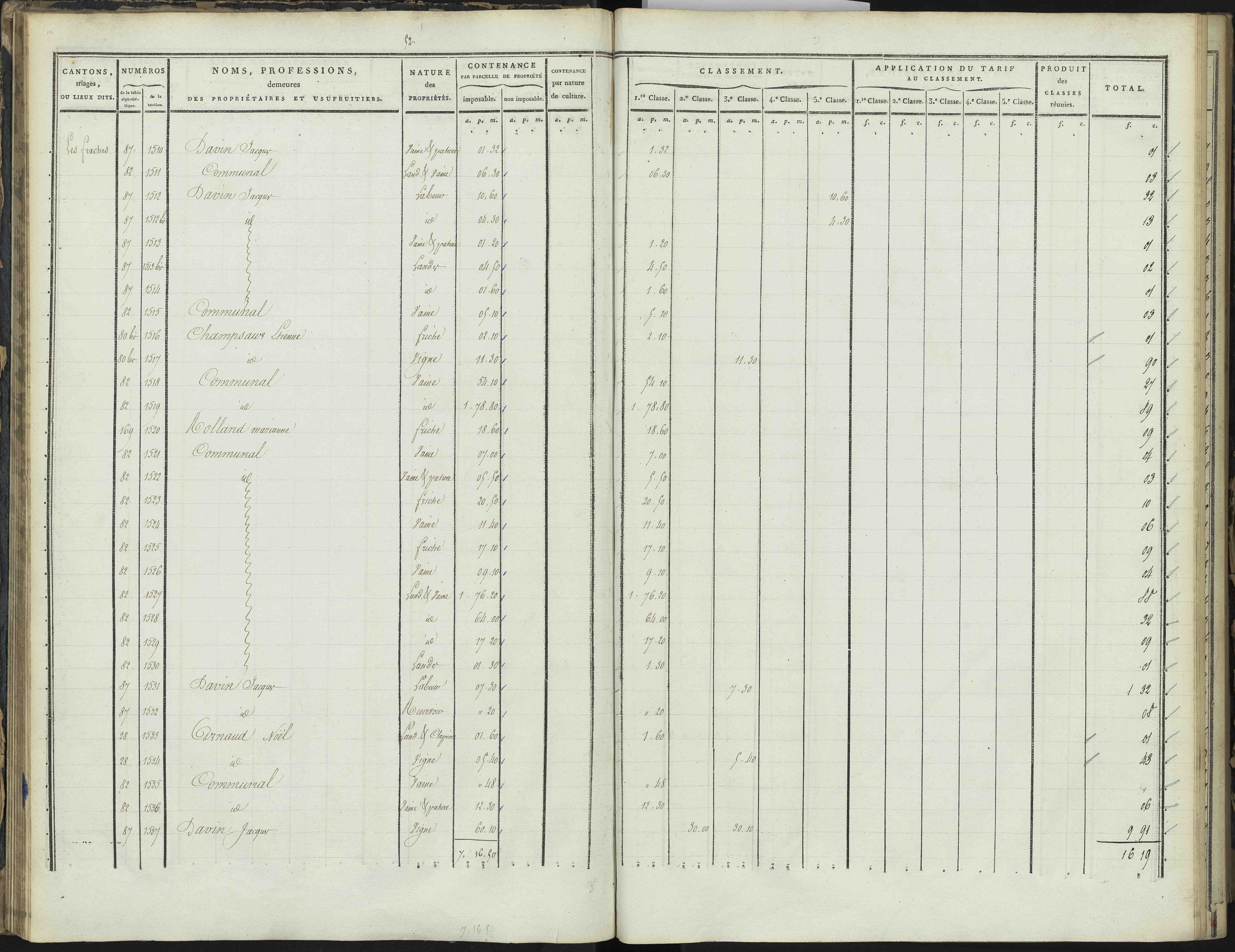 Bréziers - 3 P 272/1 - 3 P 272/1 - Section A 