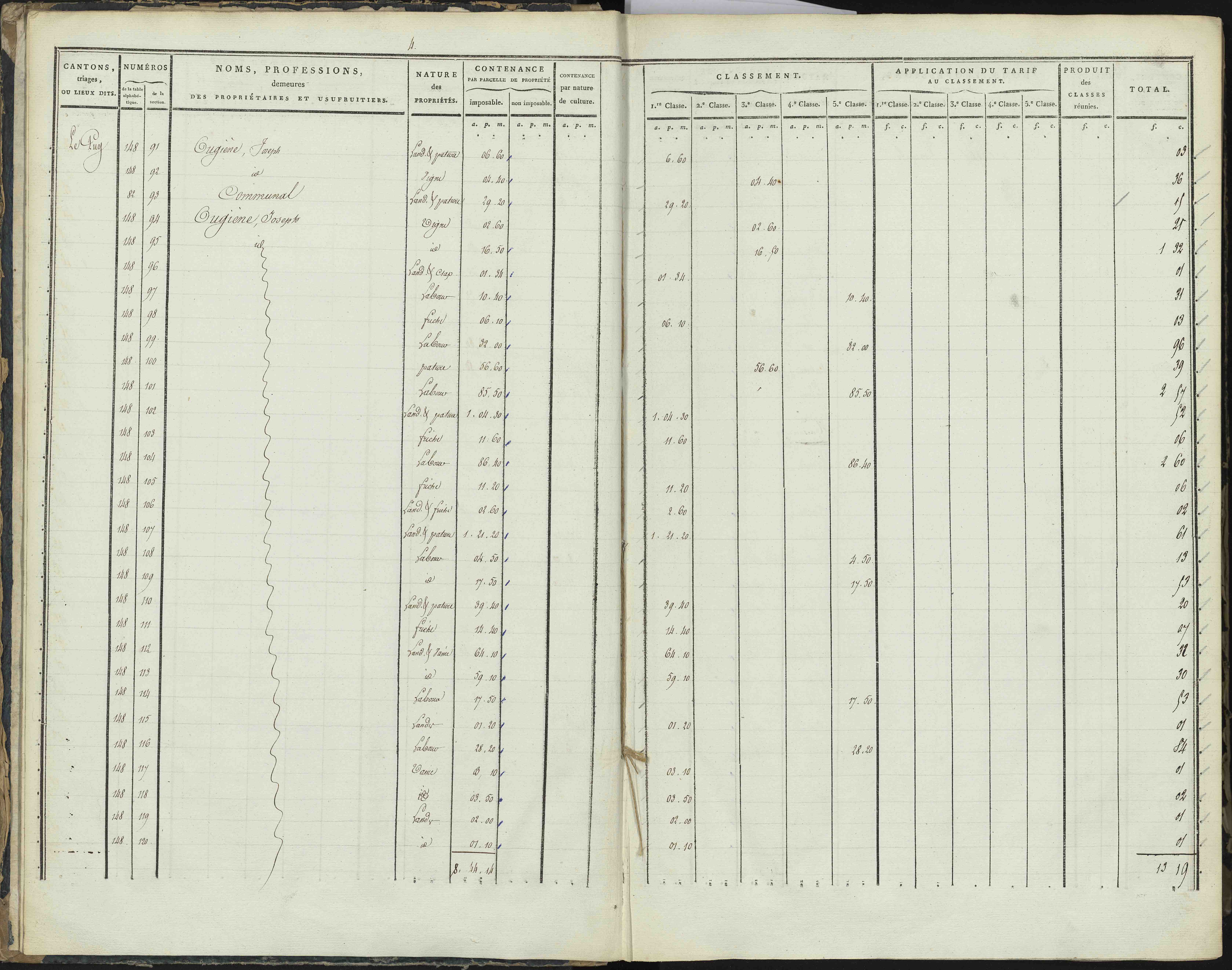 Bréziers - 3 P 272/1 - 3 P 272/1 - Section A 
